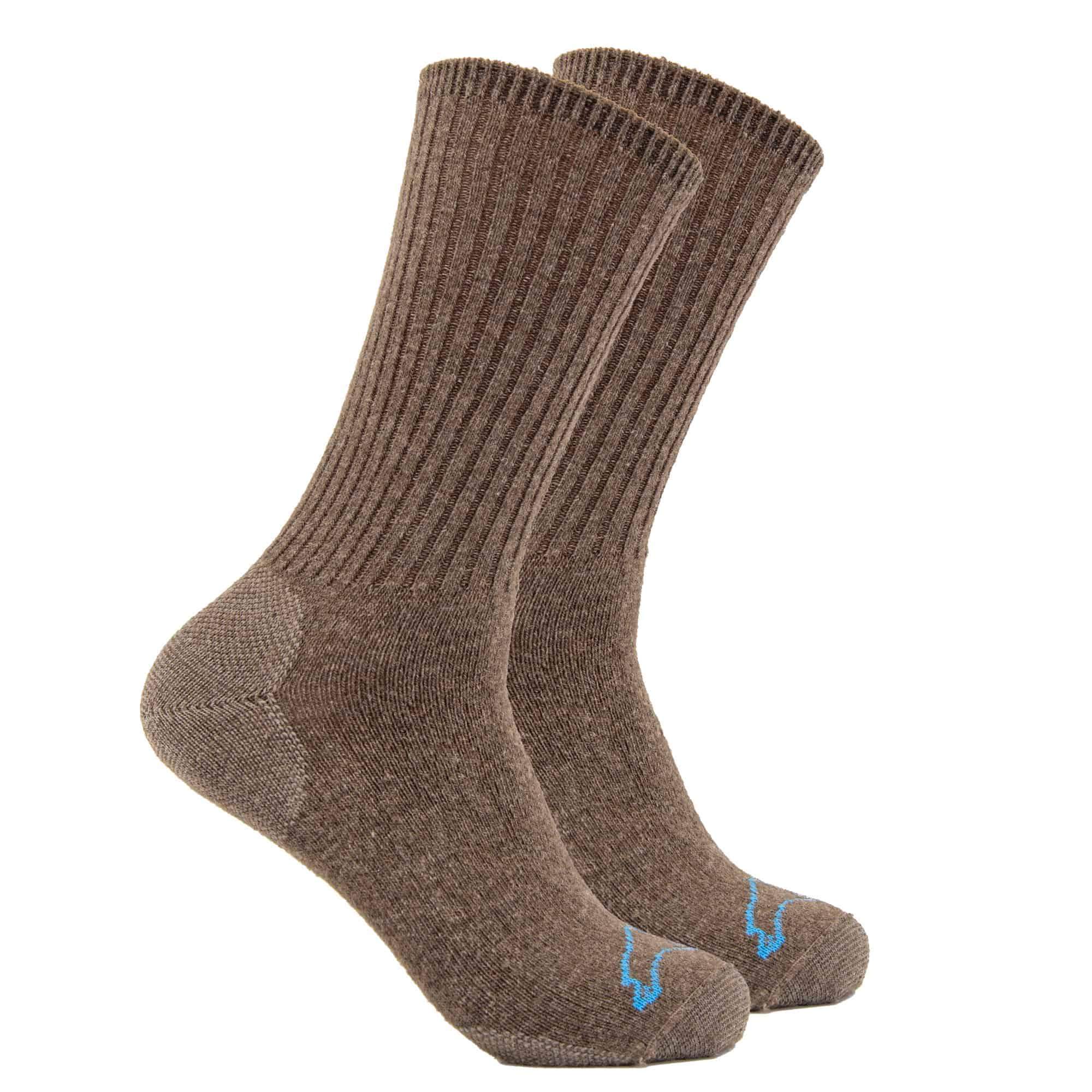 Casual Crew 2.0 - Ultralight Bison/Wool/Bamboo Crew Socks