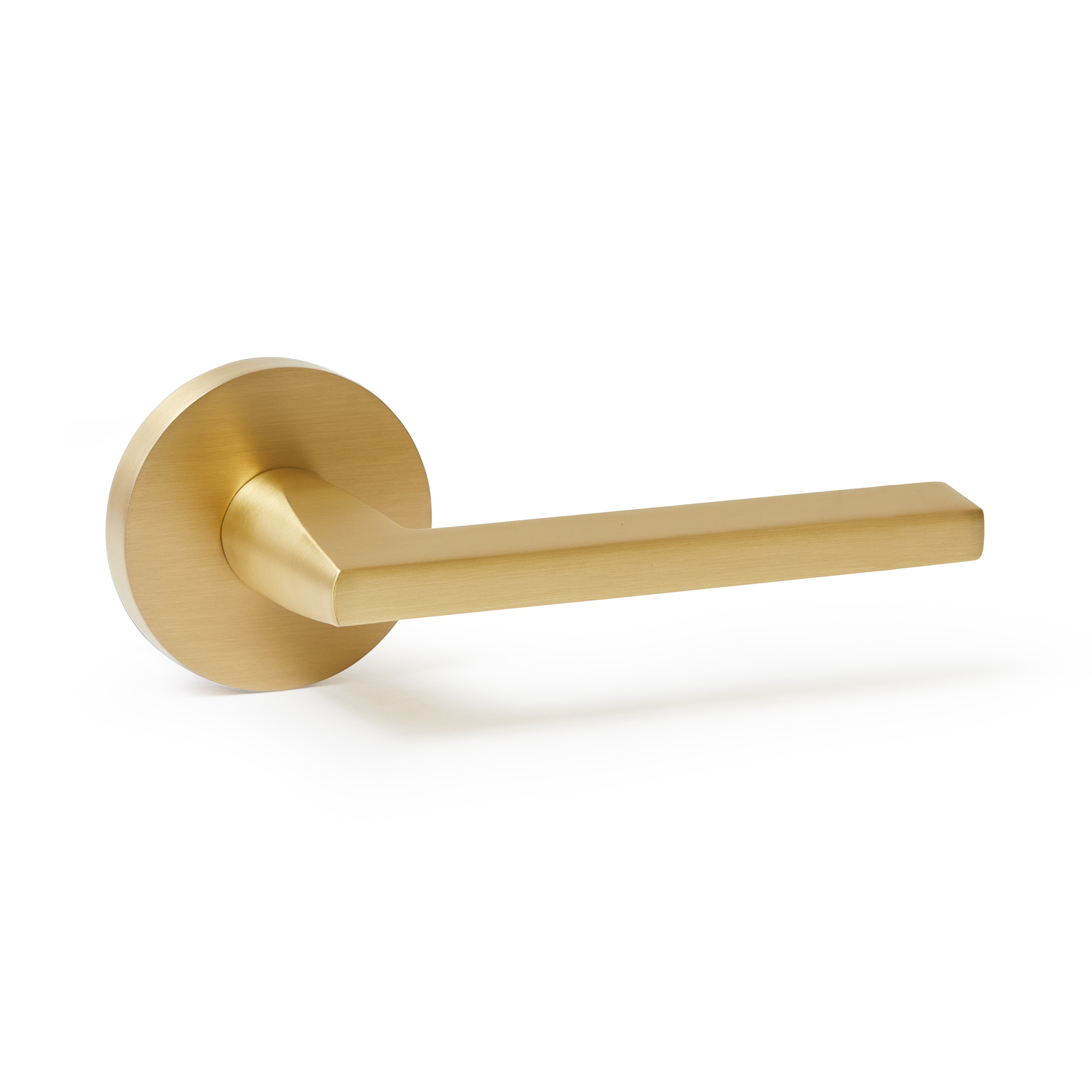 Explore Hardware Door Handle - Champagne - Passage