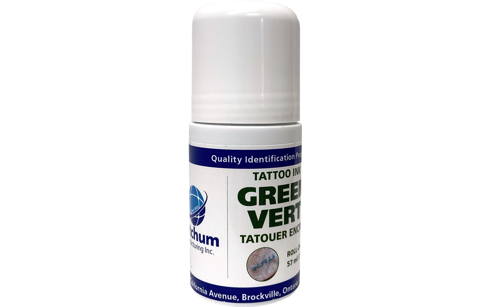 Ketchum Green Tattoo Ink, 57ml/2floz