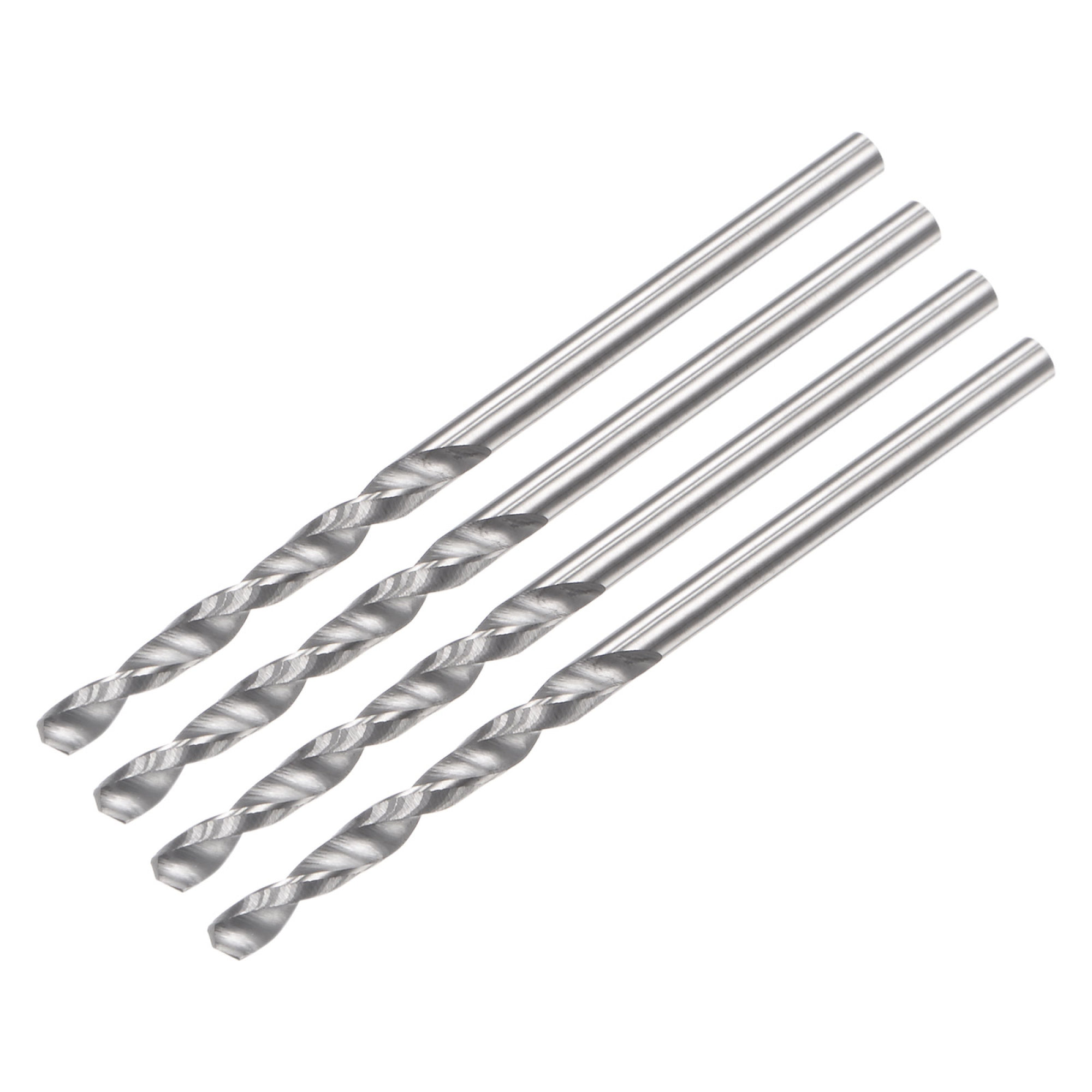 4pcs C2/K20 Solid Drill Bits, Straight Shank for Metal