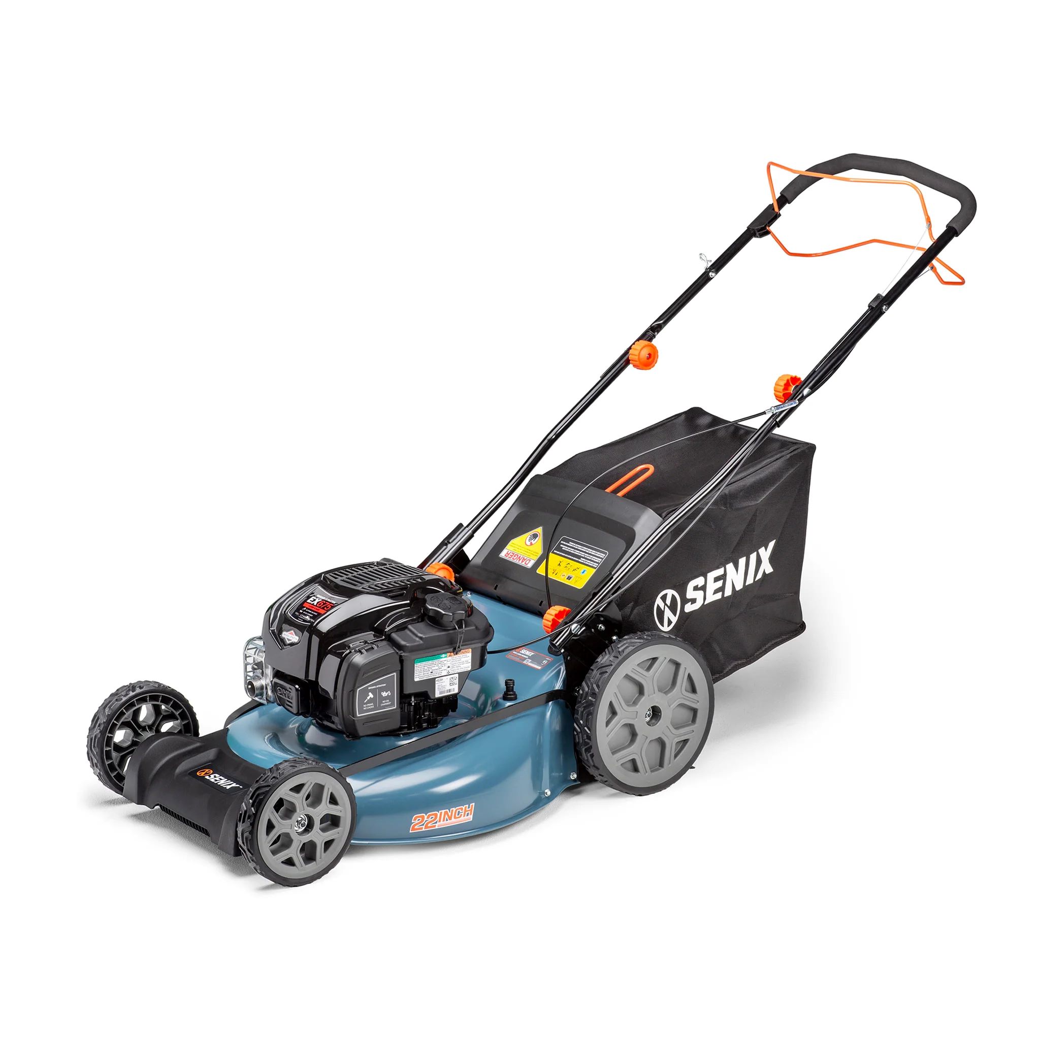 22-Inch 163 cc 4-Cycle Gas Powered Self-Propelled Lawn Mower