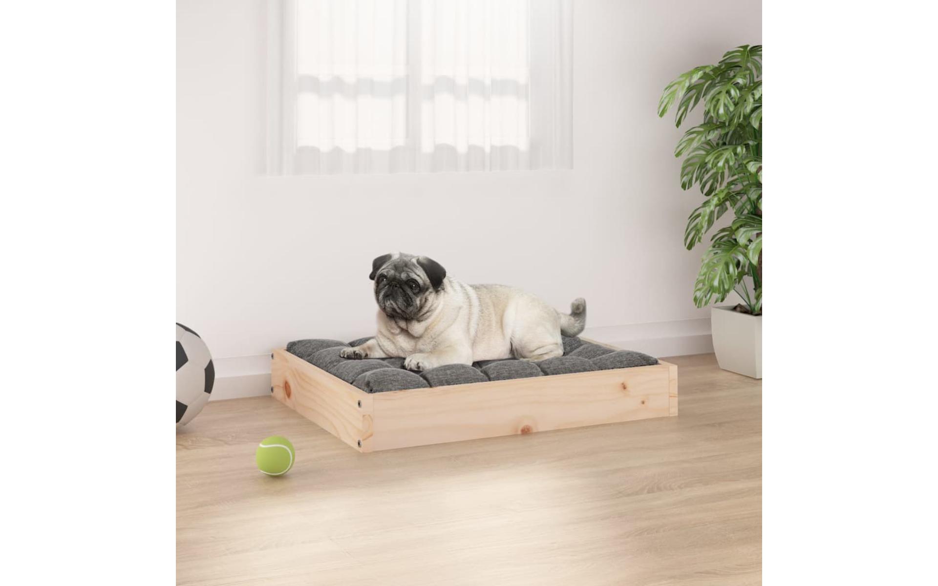 Dog bed 61.5x49x9 cm Solid pine wood