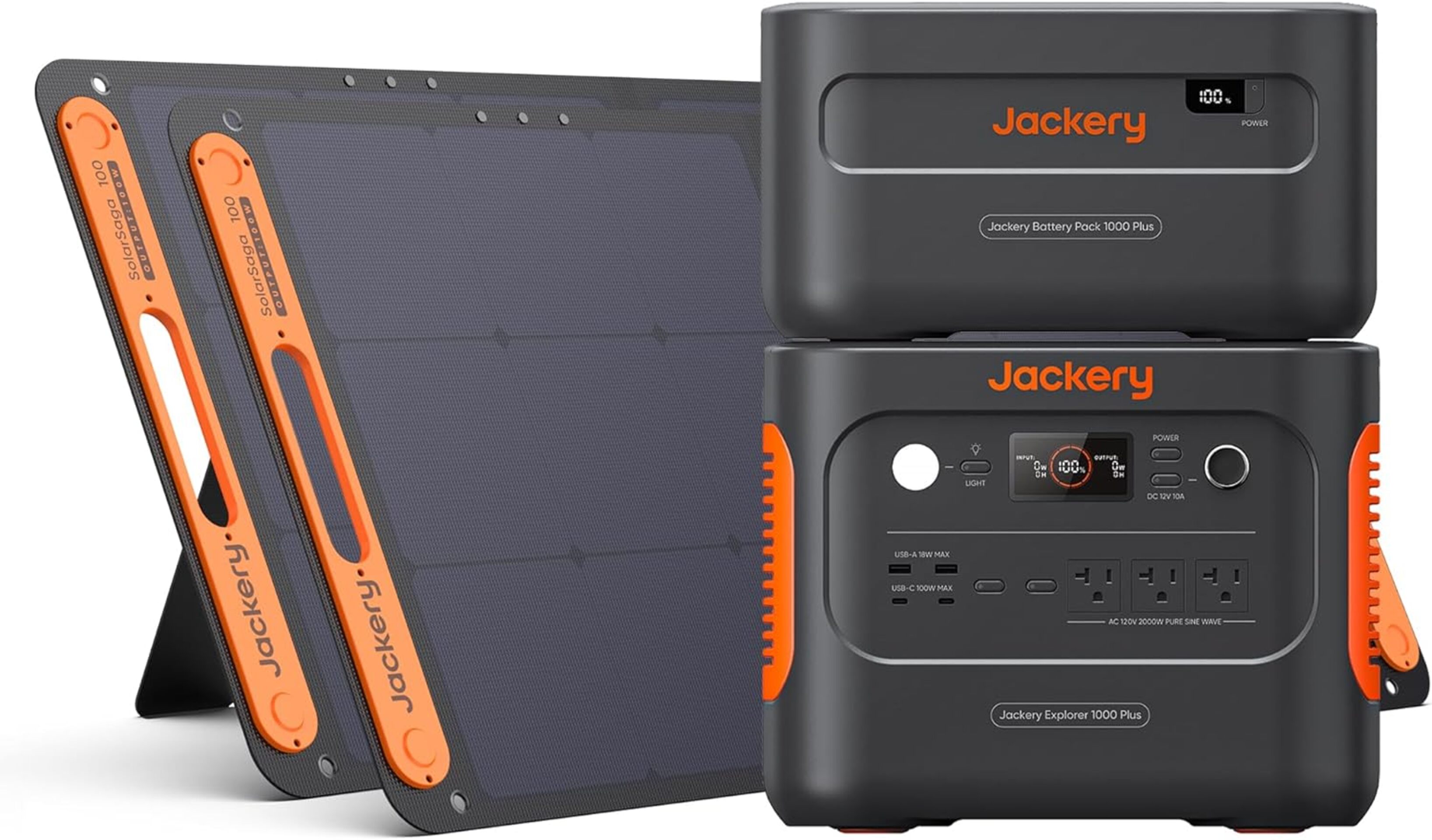 Jackery Solar Generator 1000 Plus Kit