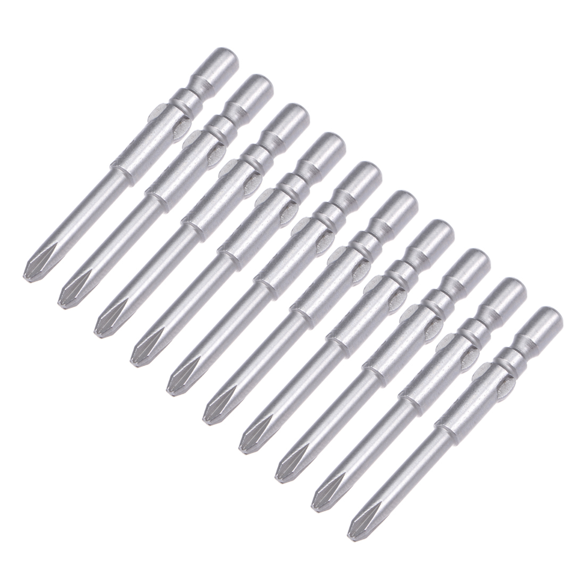 10pcs 40mm 3mm PH1 S2 Magnetic Screwdriver Bits