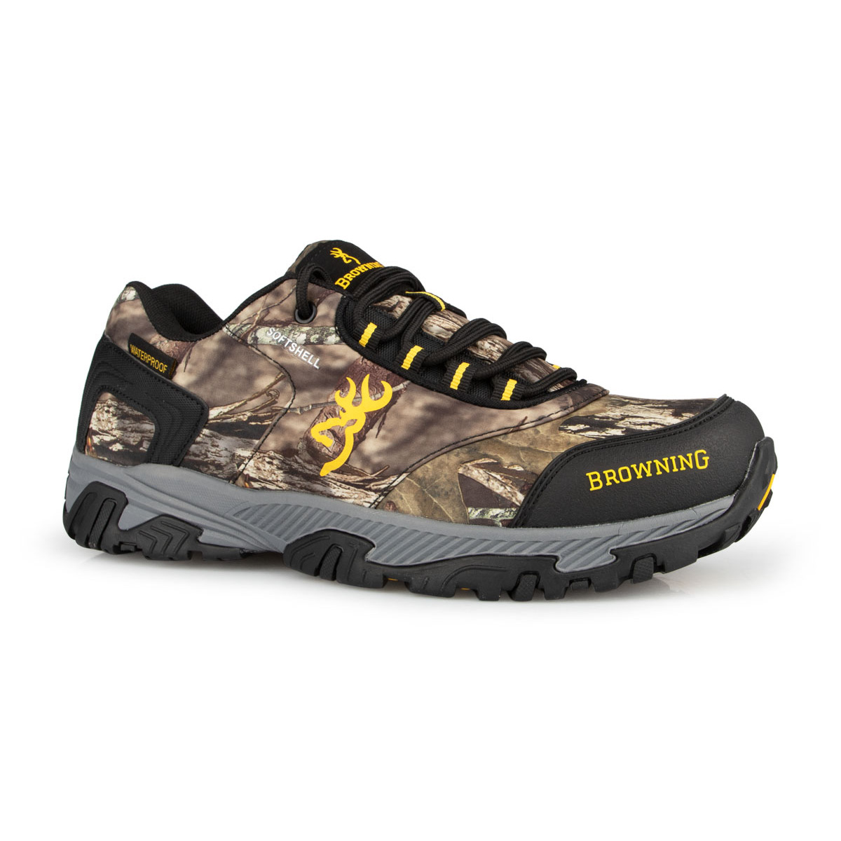 Men's "Plainsman" WP Outdoor Camo Shoes Browning