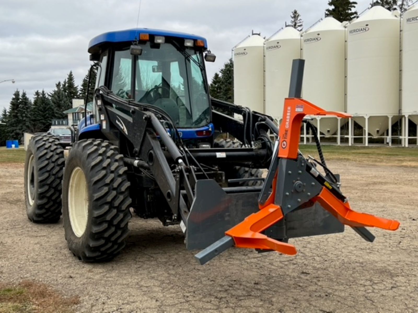 THE TIREGABBER QUICK ATTACH NEW HOLLAND PLATE