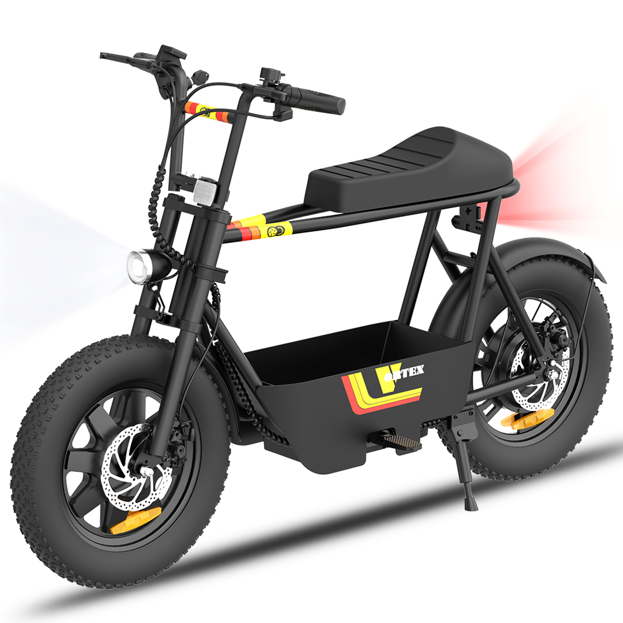 Gyrocopters Vortex E-Bike with storage, Fat tire, UL-2272