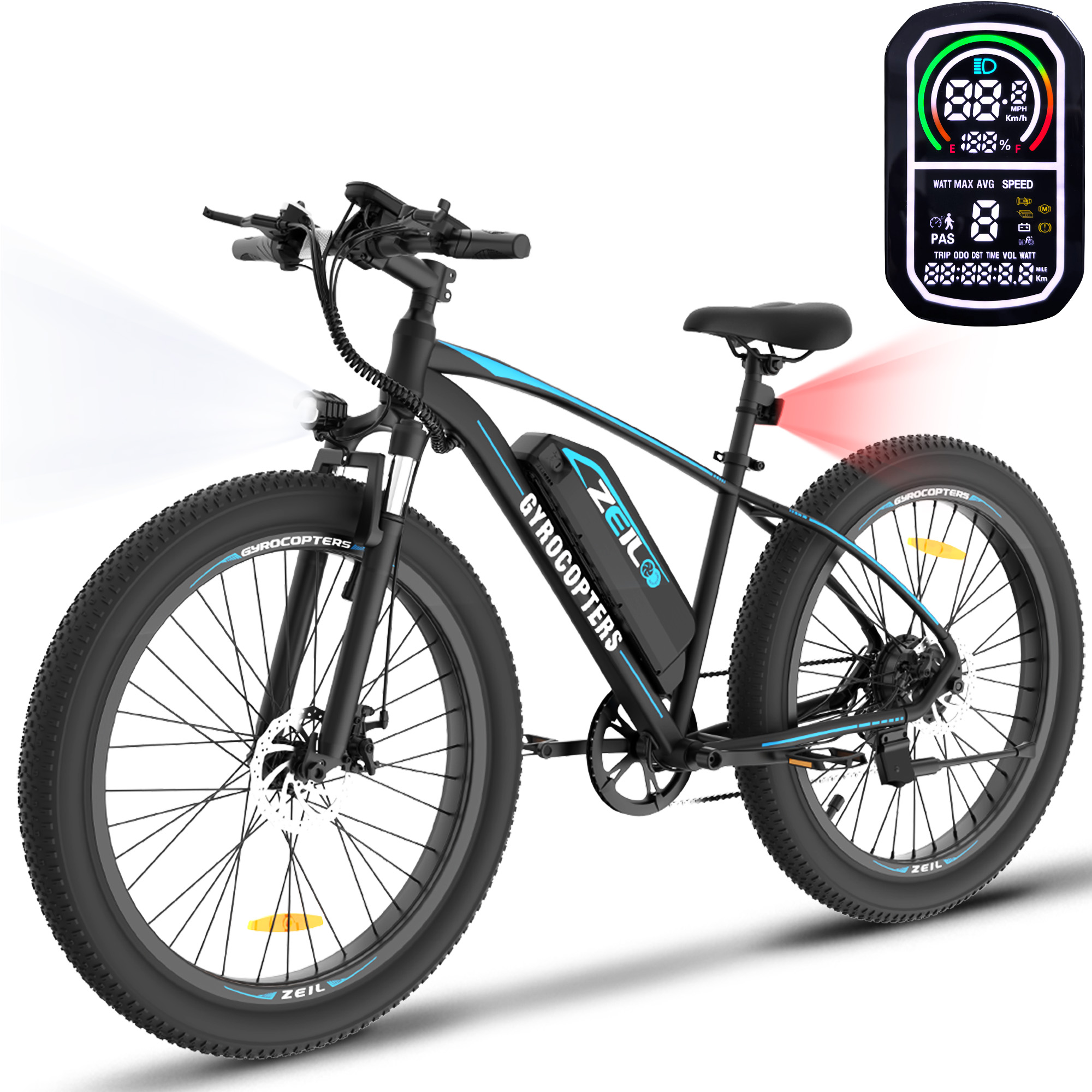 Gyrocopters Zeil Mountain E-Bike, UL2849, GPS tracker