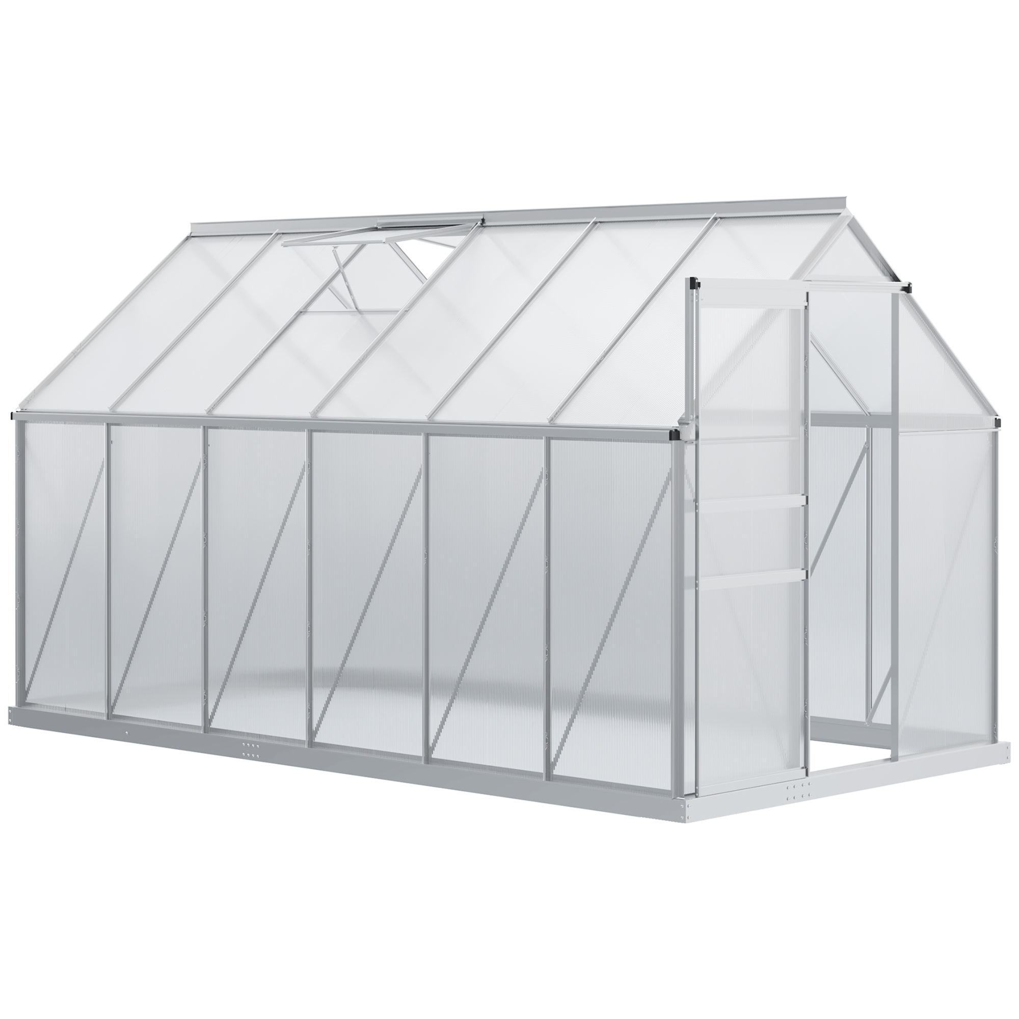 6' X 6' X 6.5' Polycarbonate Greenhouse