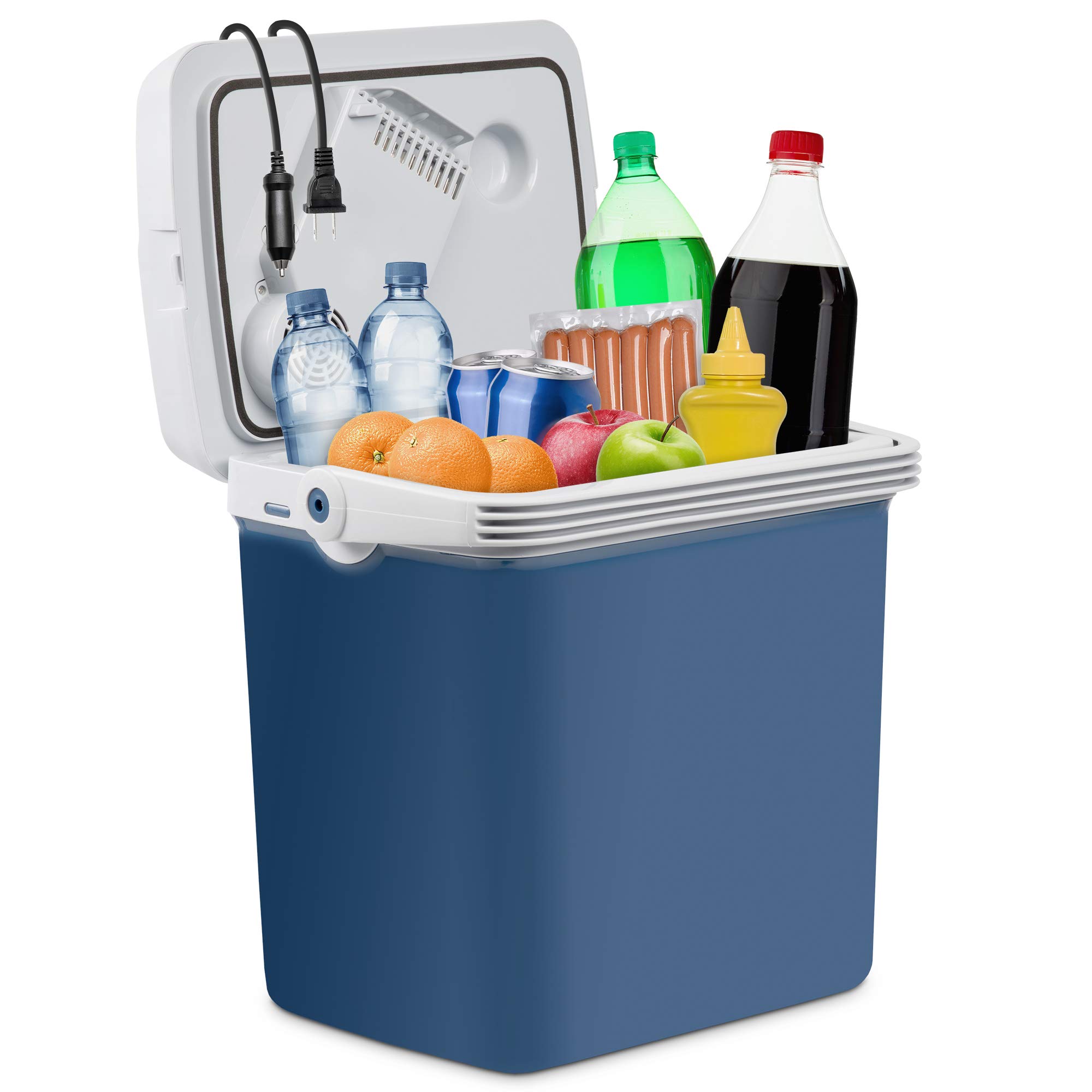 Ivation Electric Cooler, 25 L Thermoelectric 12 Volt Cooler