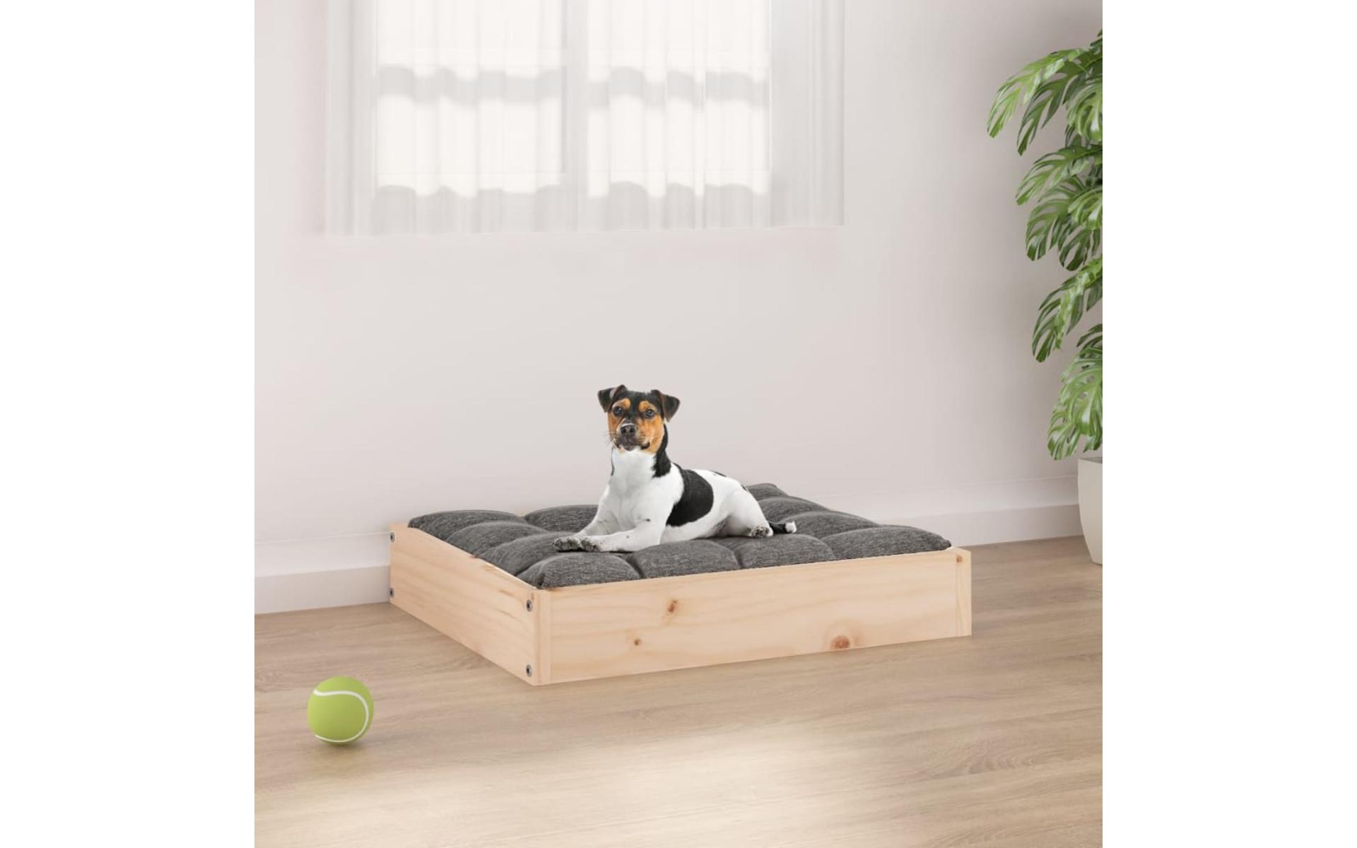 Dog bed 51.5x44x9 cm Solid pine wood