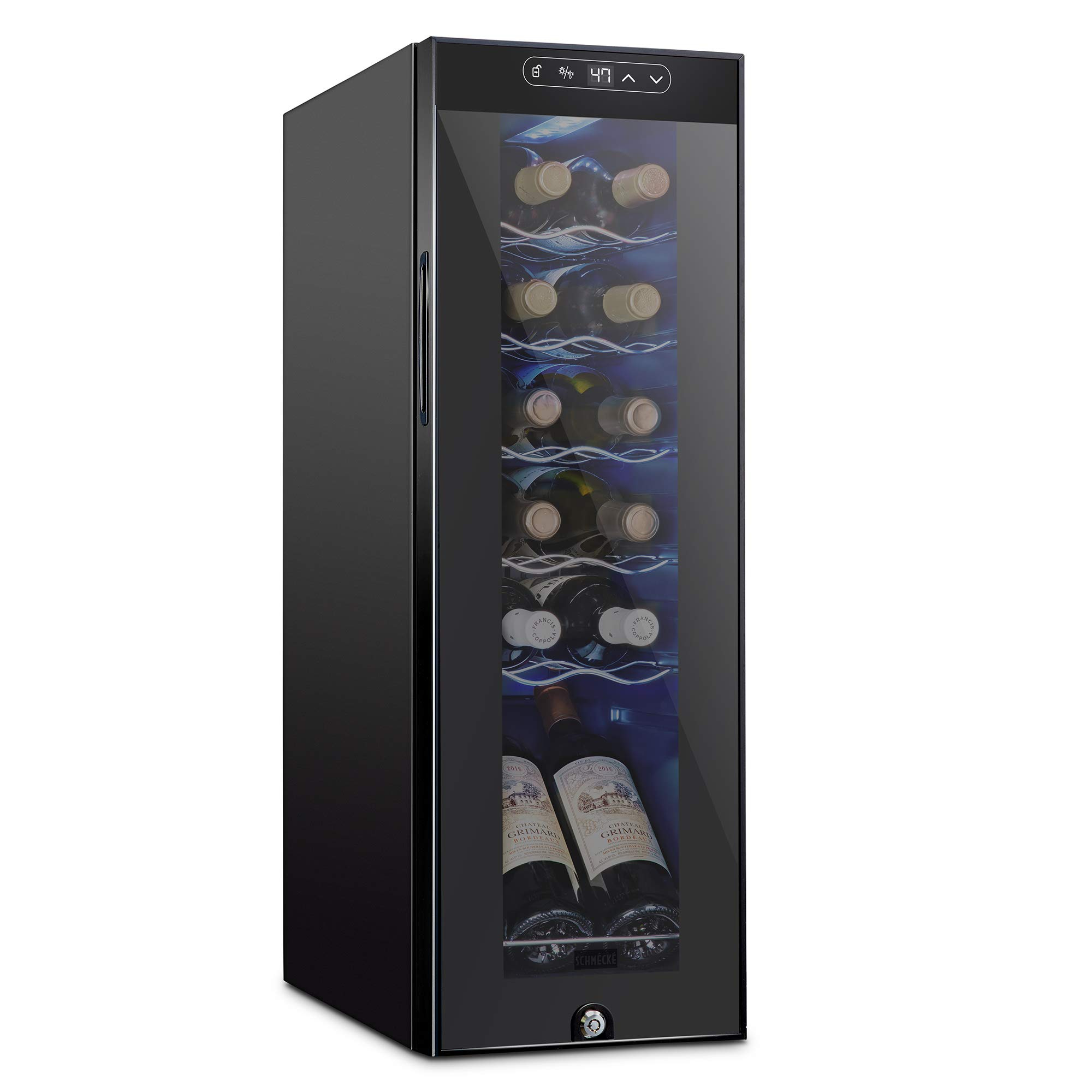 Schmecke 12 Bottle Freestanding Compressor Wine Cooler