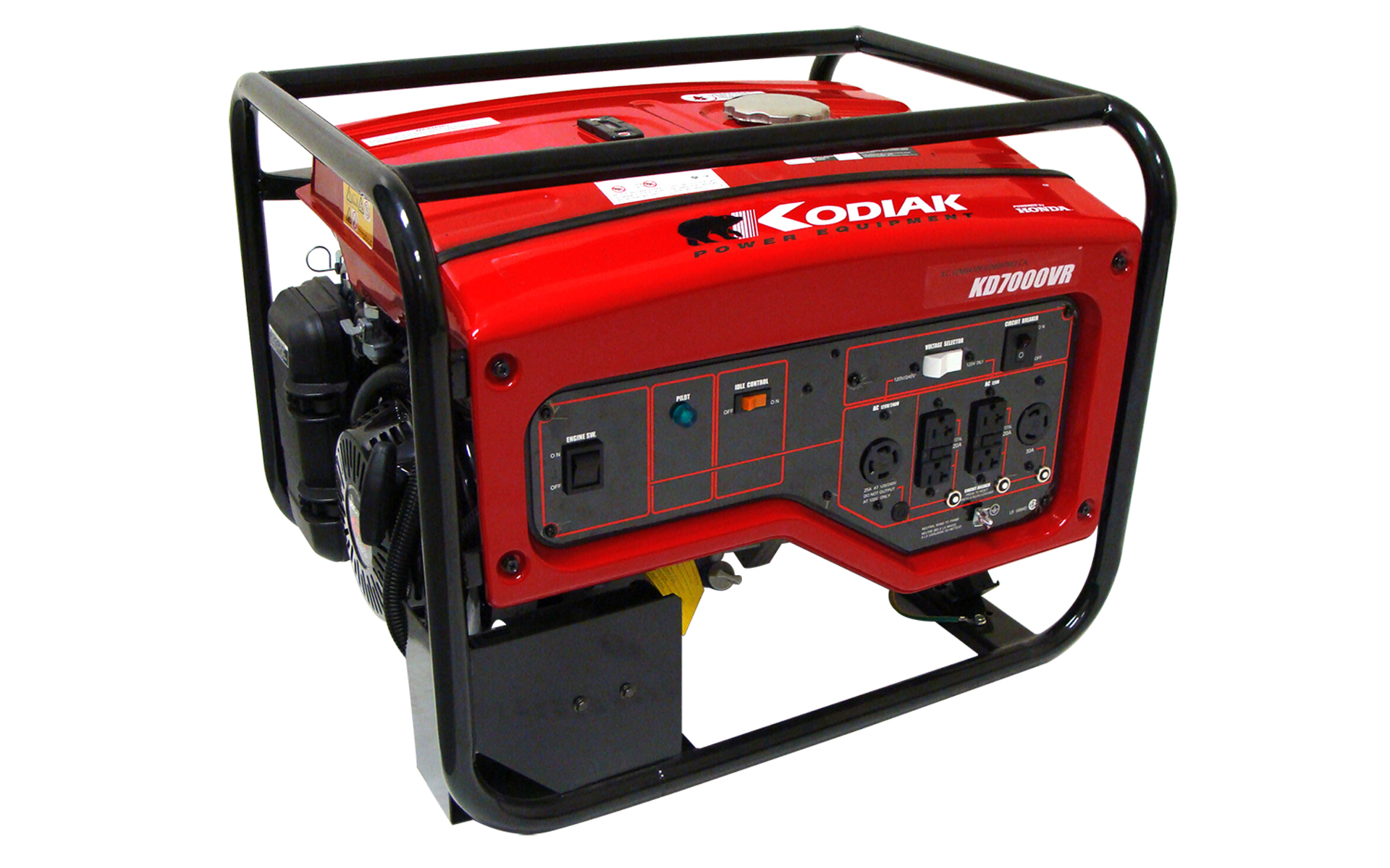 Generator Portable Honda 13HP 6000W 120/240V recoil start