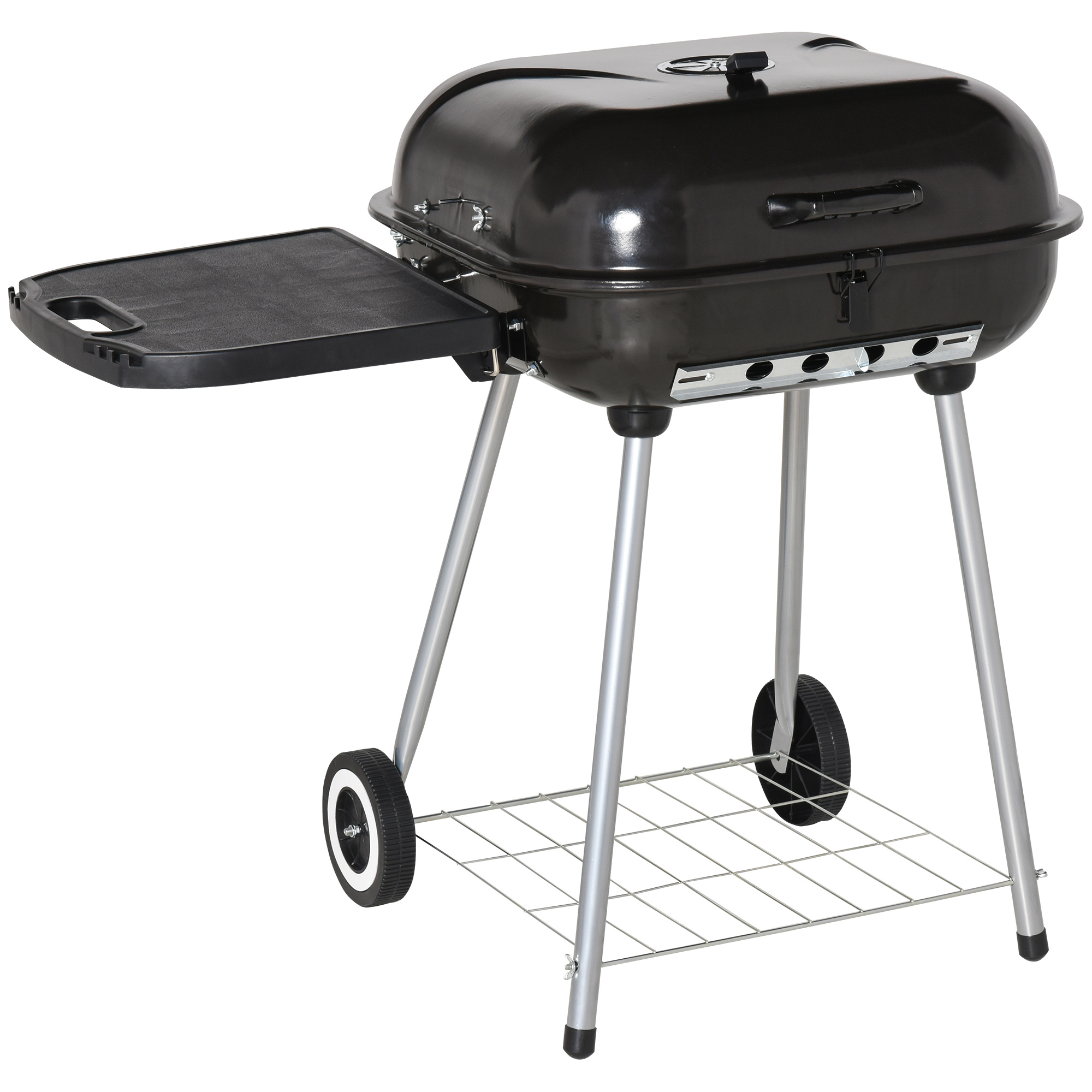 22" Portable Steel Charcoal Grill