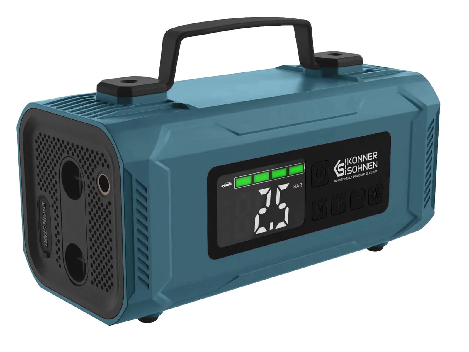 Jump starter with a battery-powered compressor KS JSP-2000