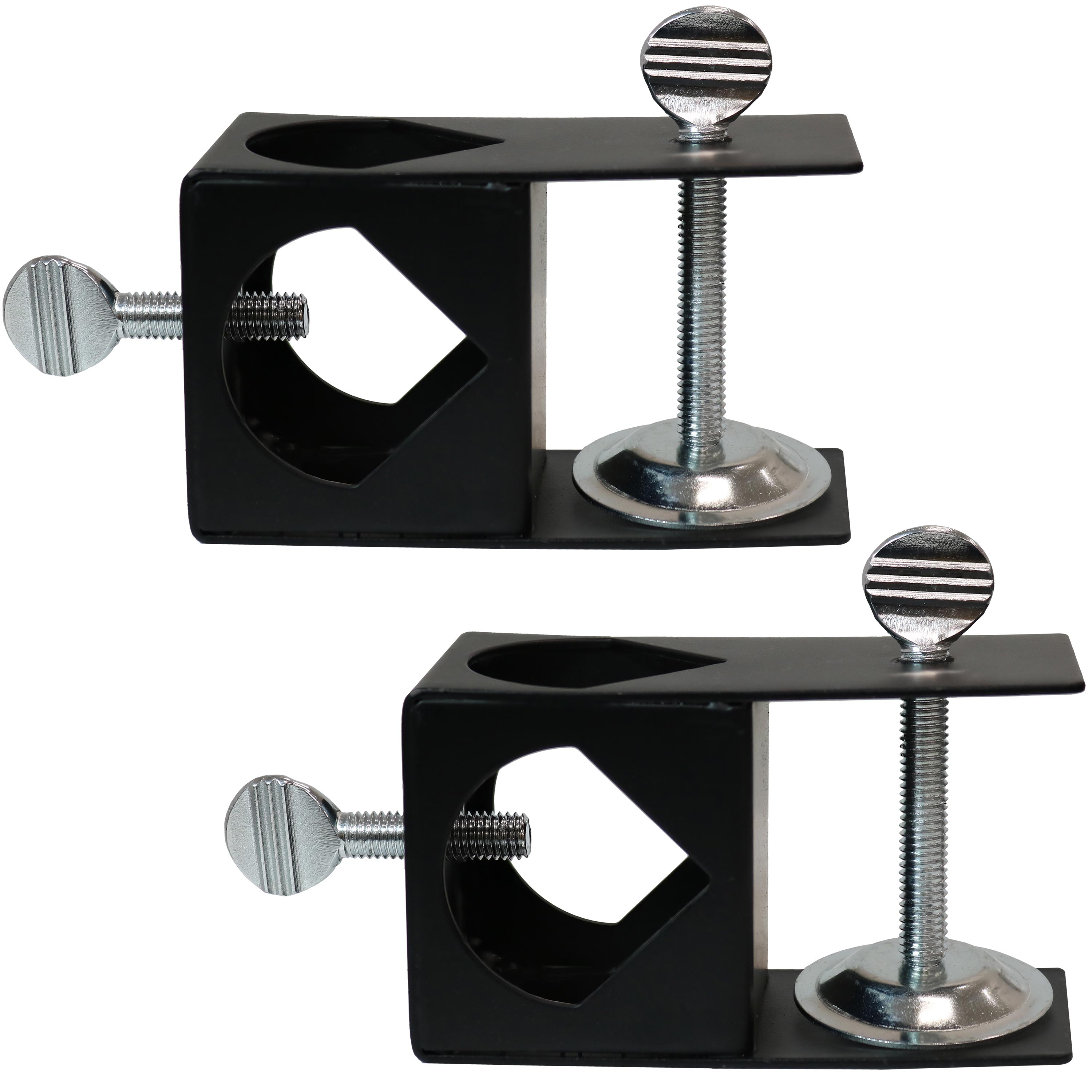 Outdoor Torch Deck Clamp Holder - Black - Set of 2