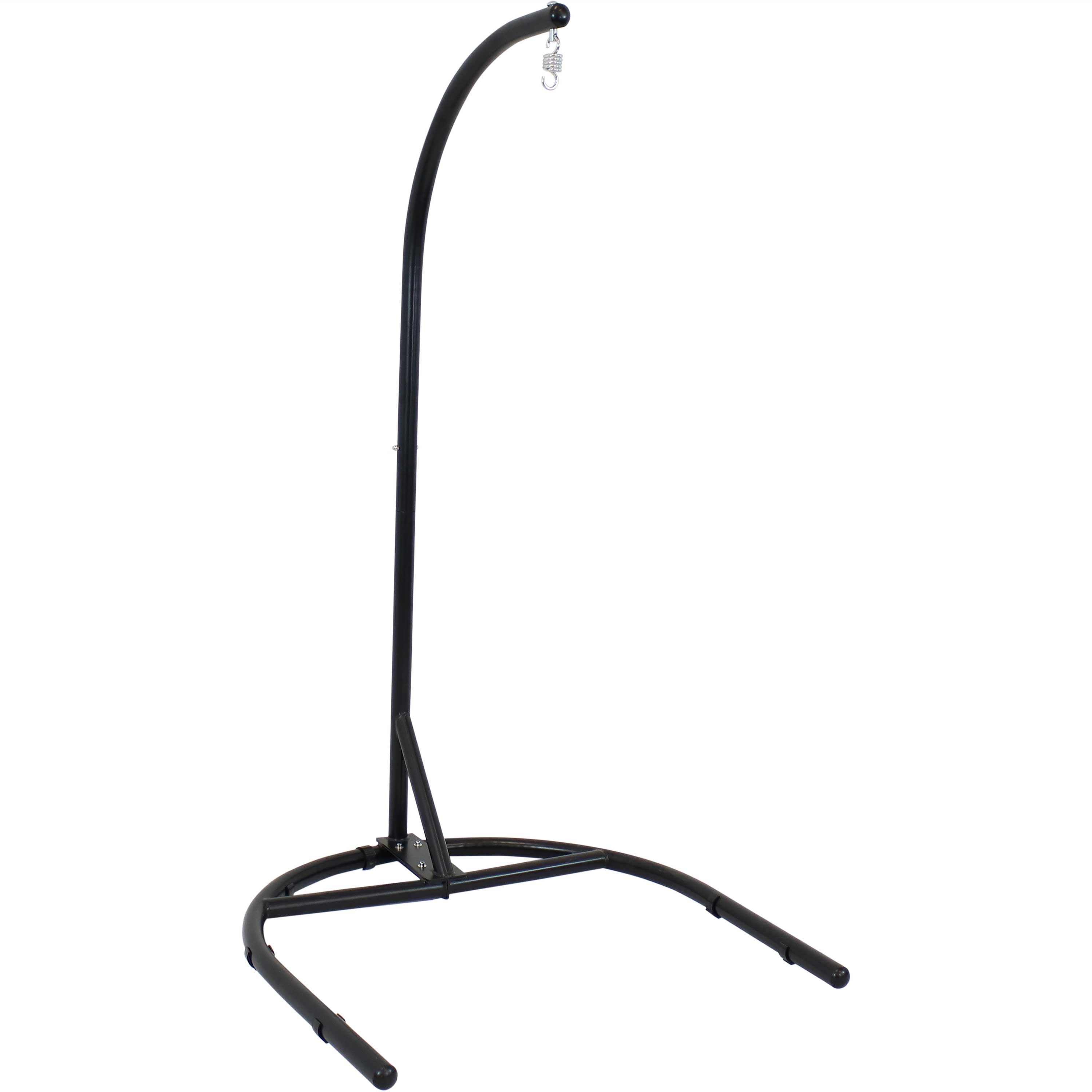 U-Base Steel Hanging Chair Stand - Black - 76 in