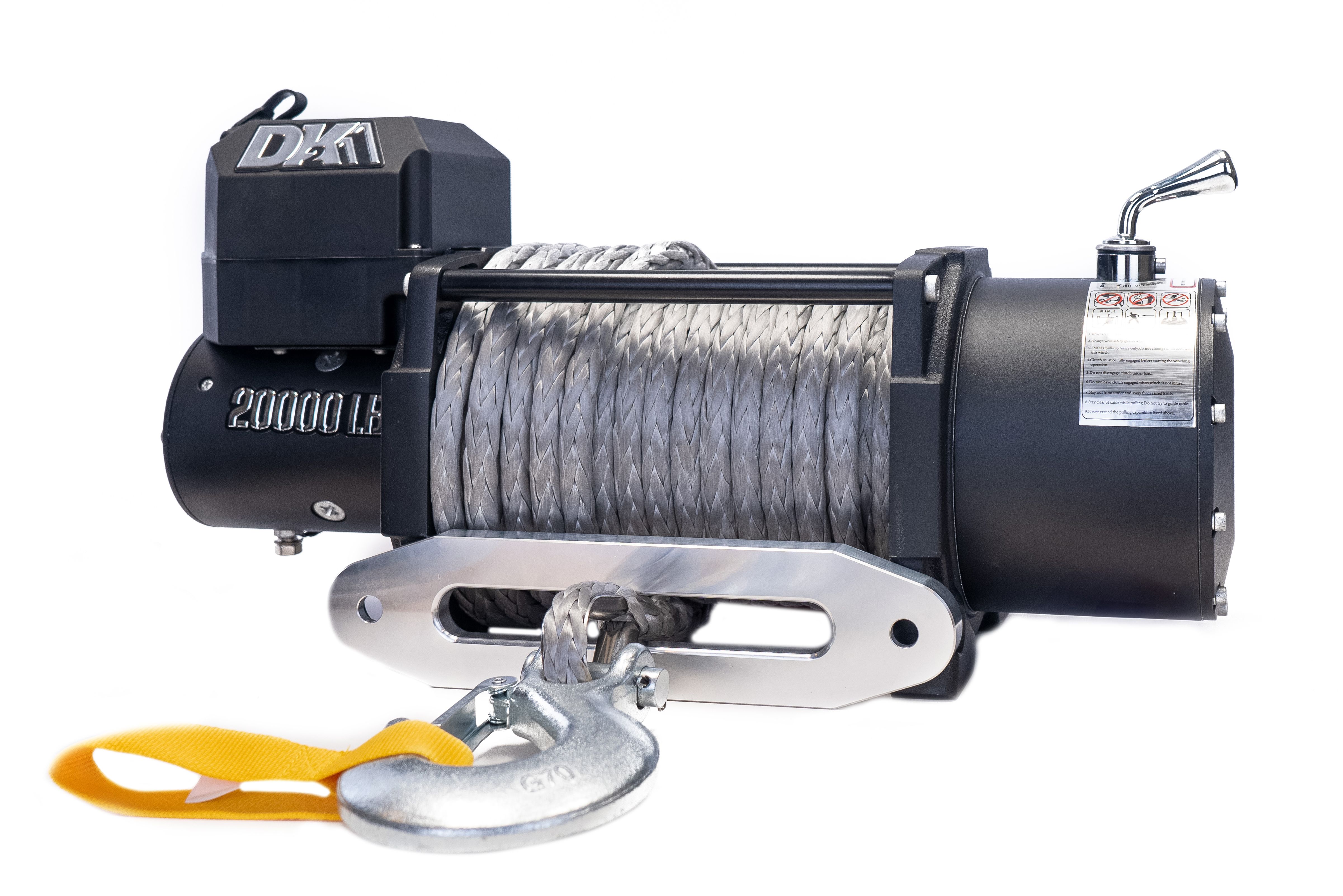 DK2 20,000 lb Electric OEM Winch (Synthetic Rope Included)