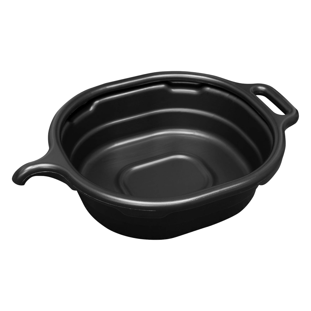 4.5 Gallon Oval Drain Pan, Black