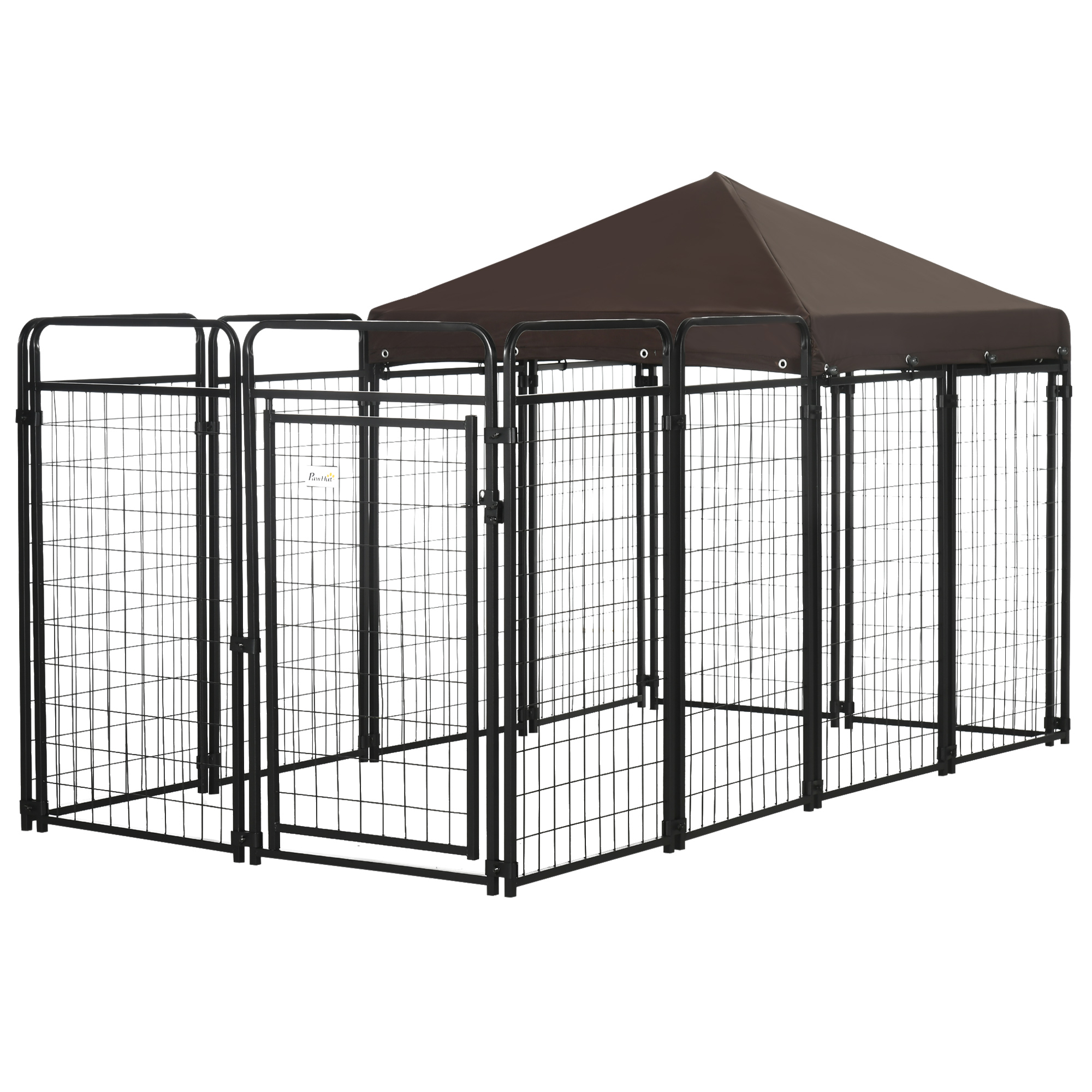 Dog Kennel Outdoor for Large and Medium Dogs, Black