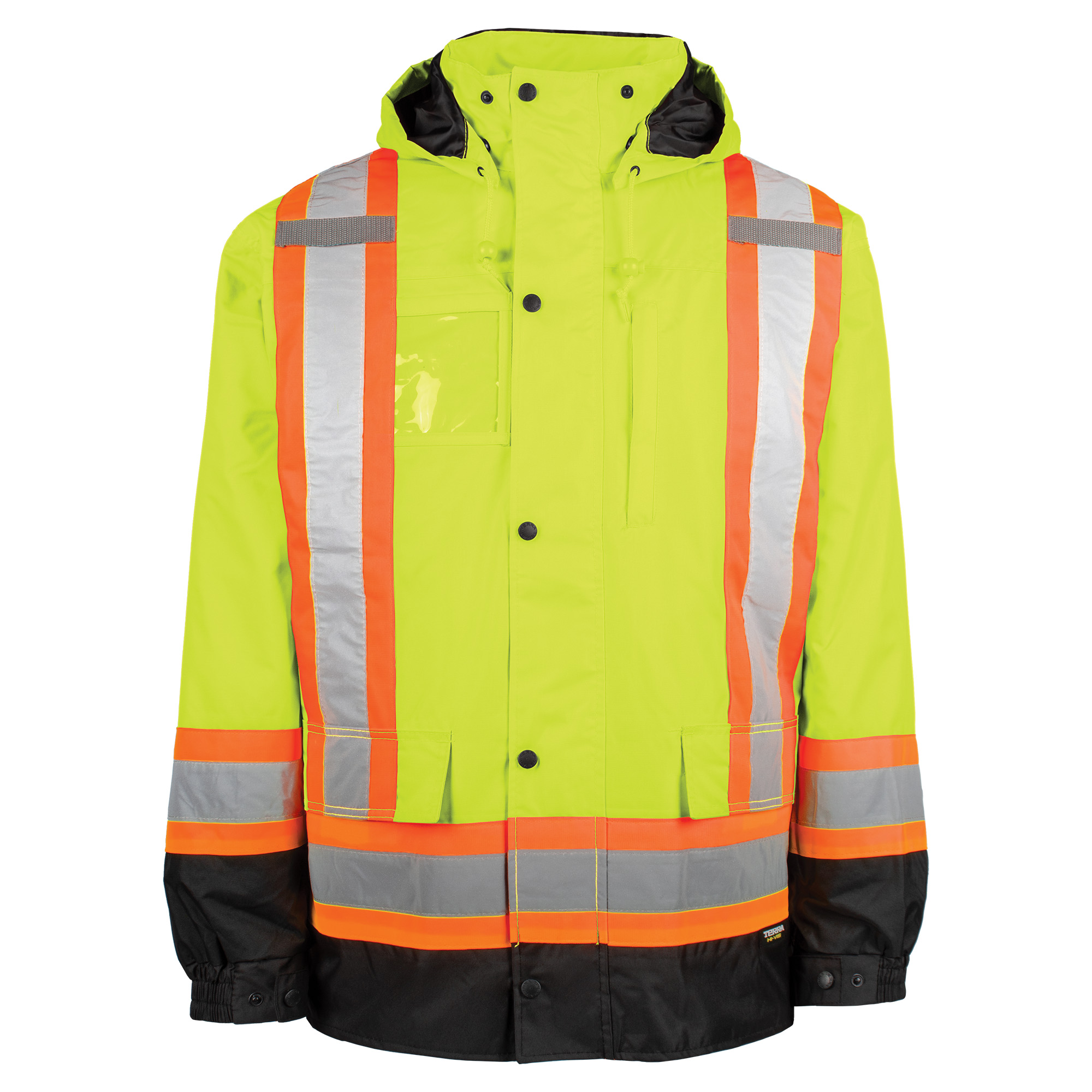 Hi-vis 7 in 1 Jacket - Yellow