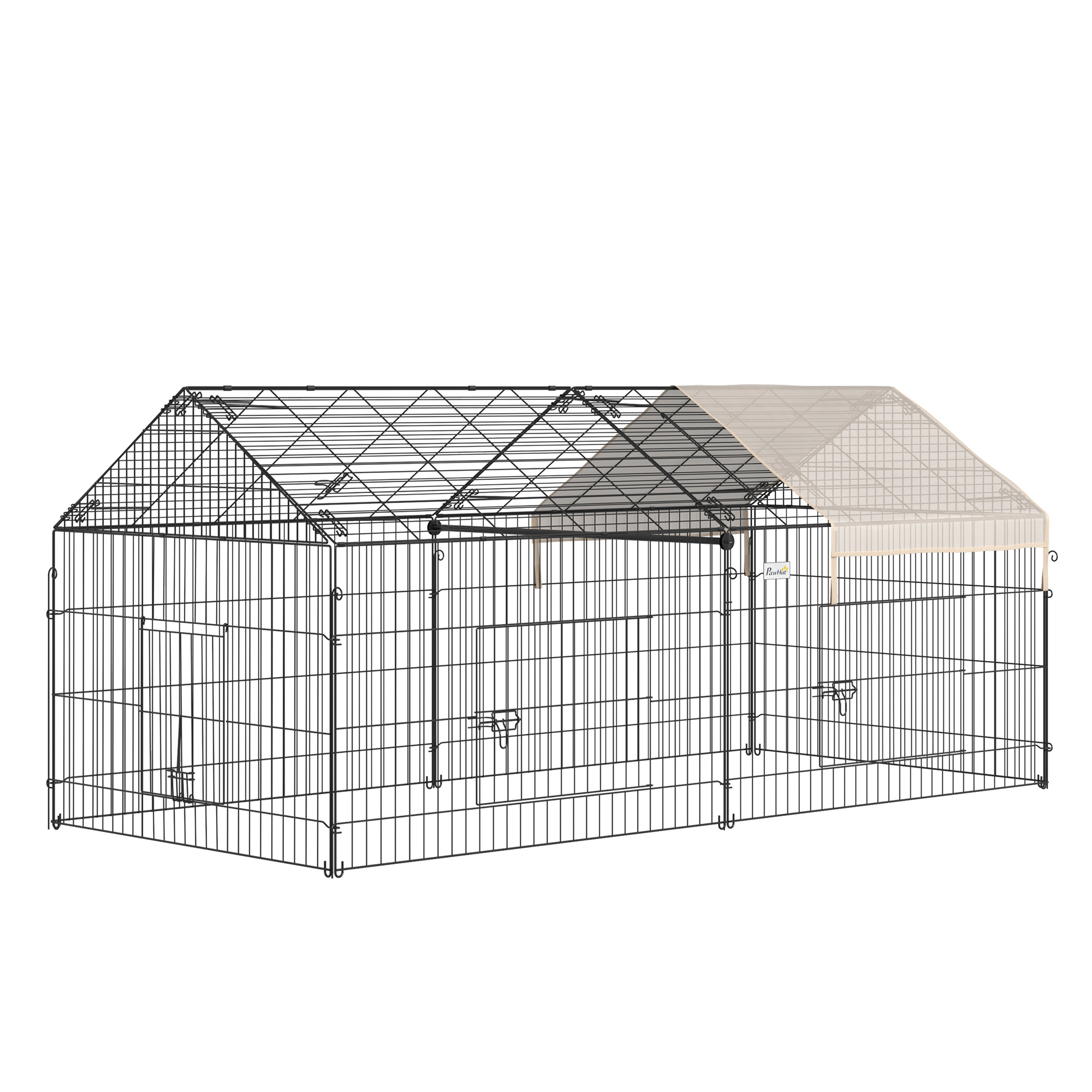 Outdoor Metal Kennel Enclosure