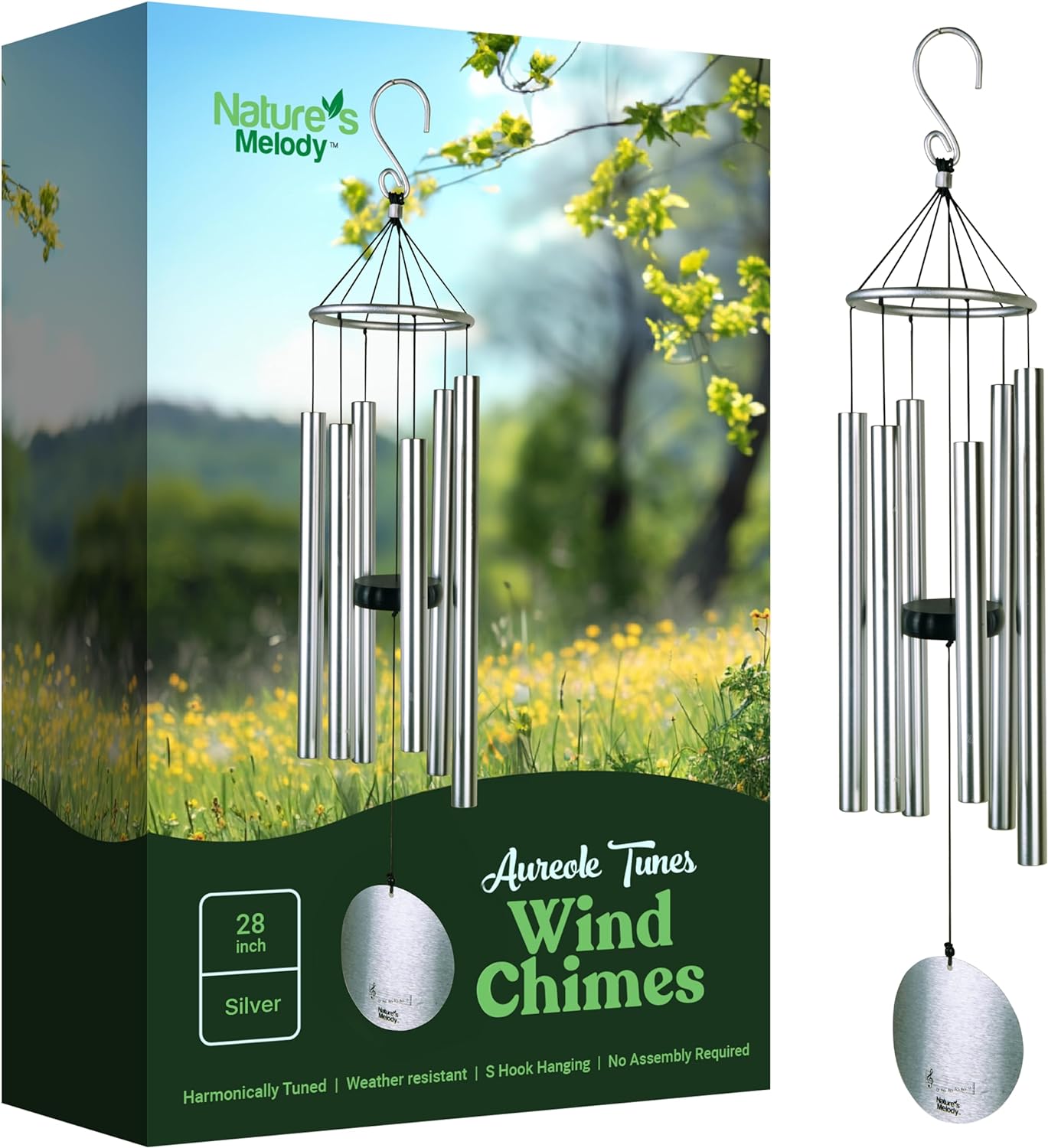 Nature's Melody Aureole Tunes Wind Chimes