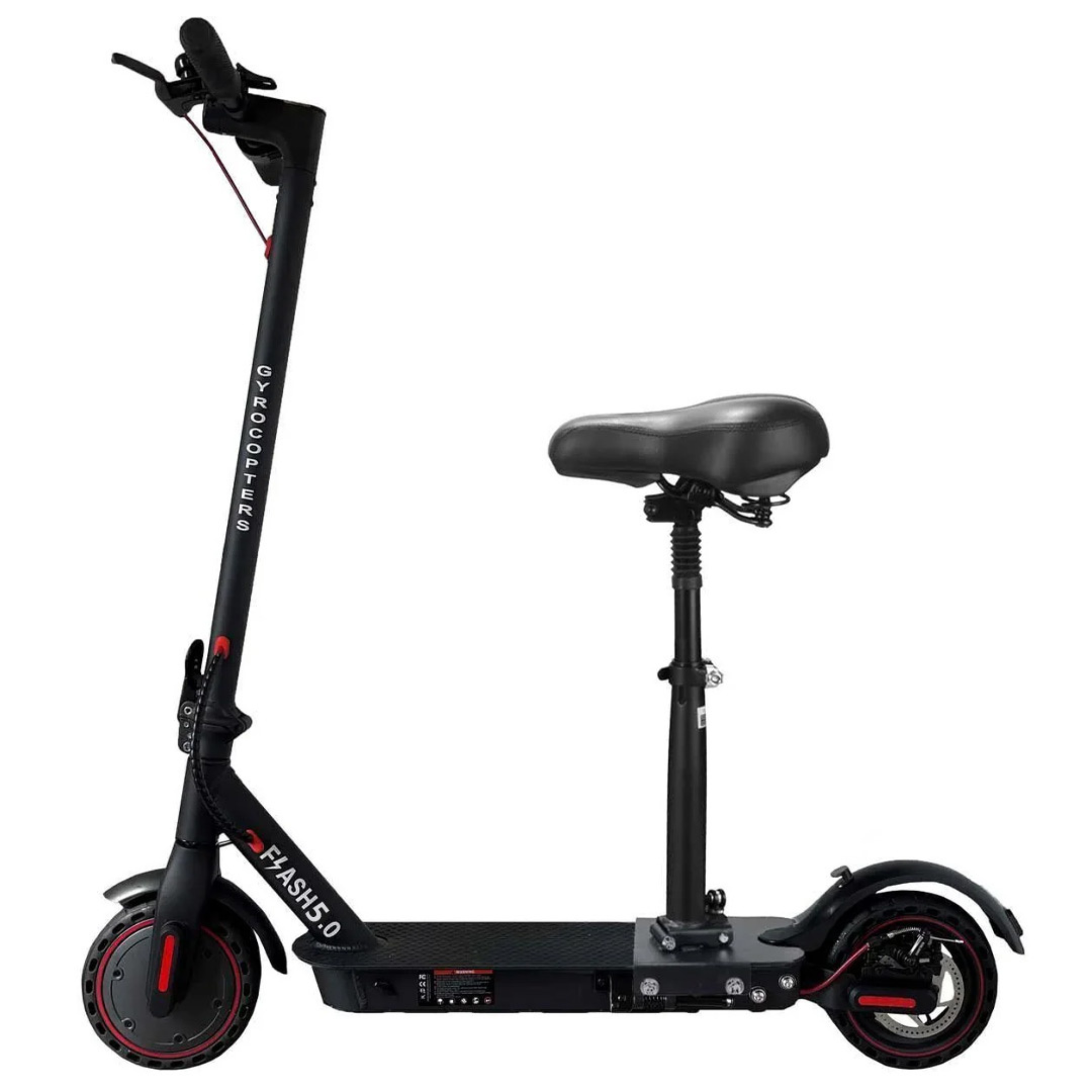 Gyrocopters Flash 5.0 Portable Electric Scooter with Seat