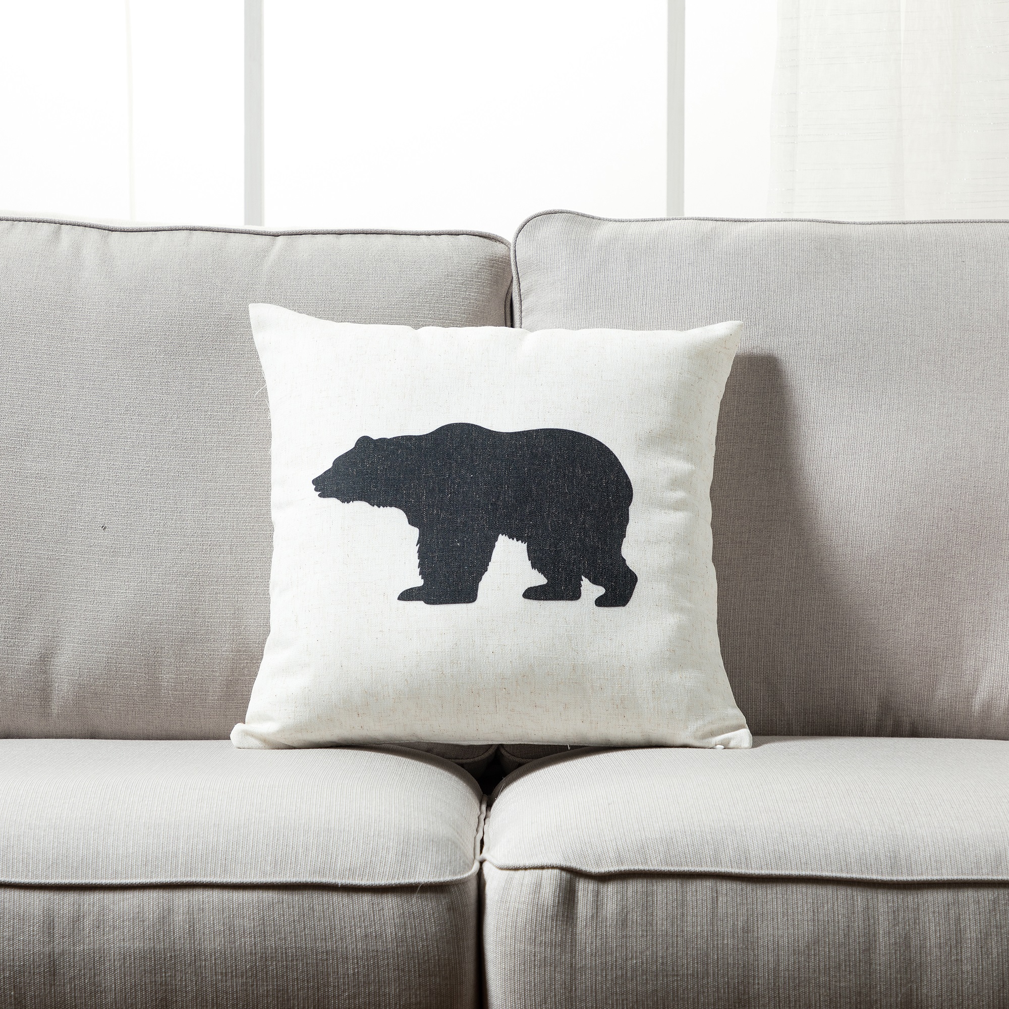 Cottage Icons throw pillow - set of 2