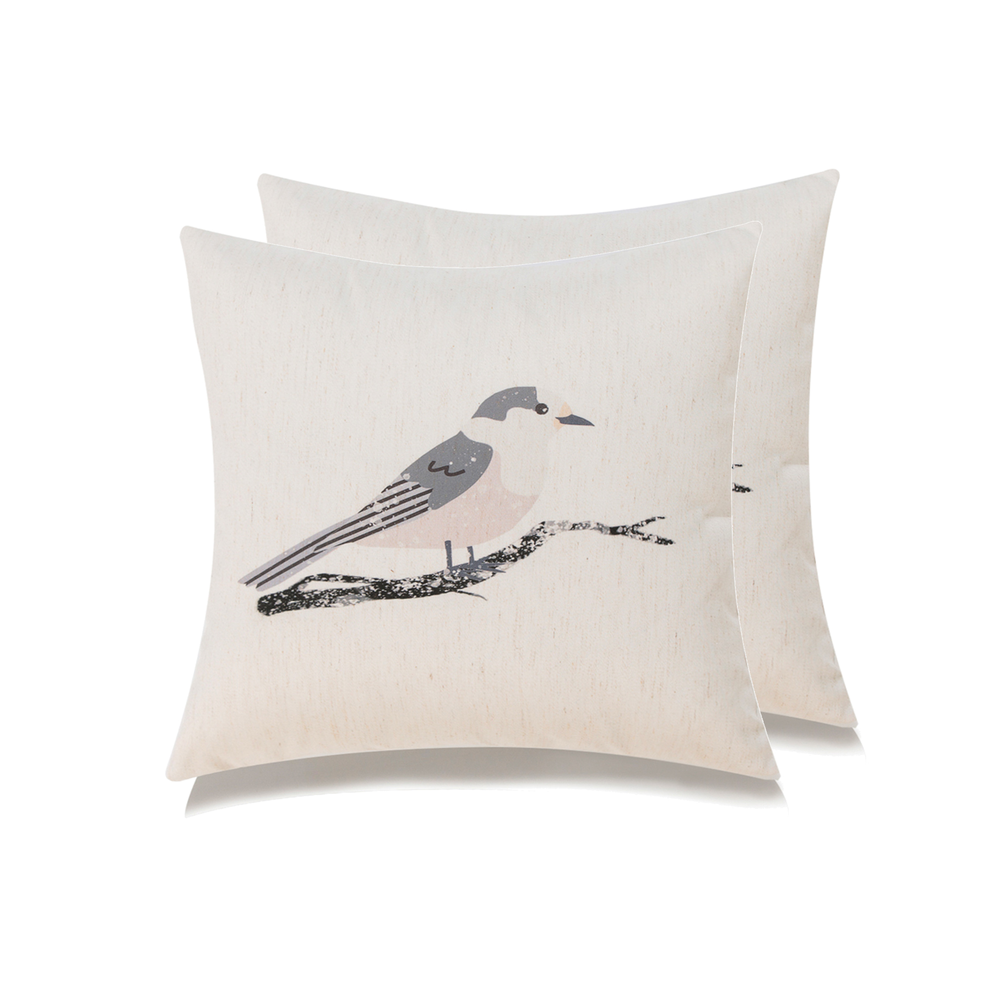 Farmhouse animals throw pillow - set of 2