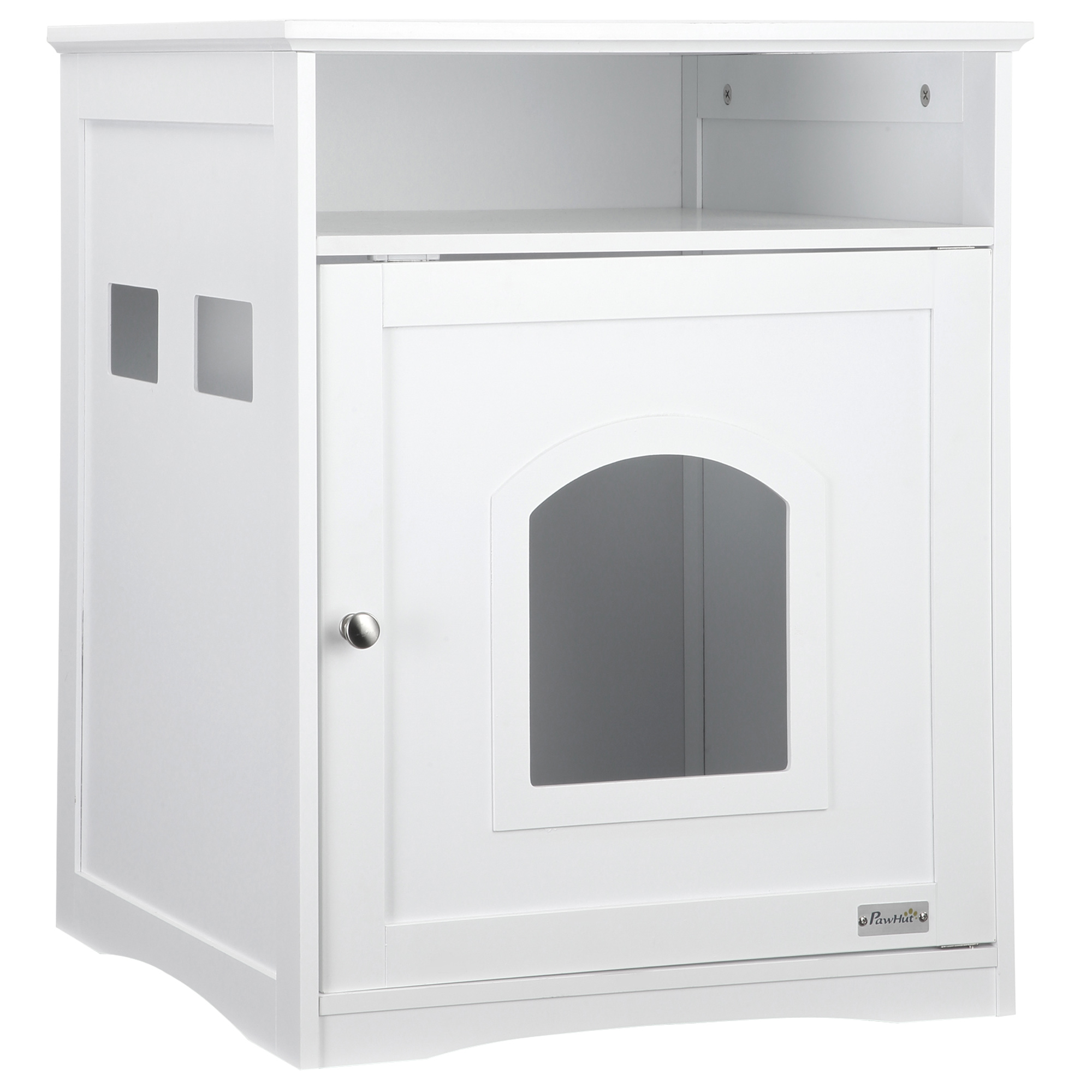 Cat Litter Box Enclosure Cabinet