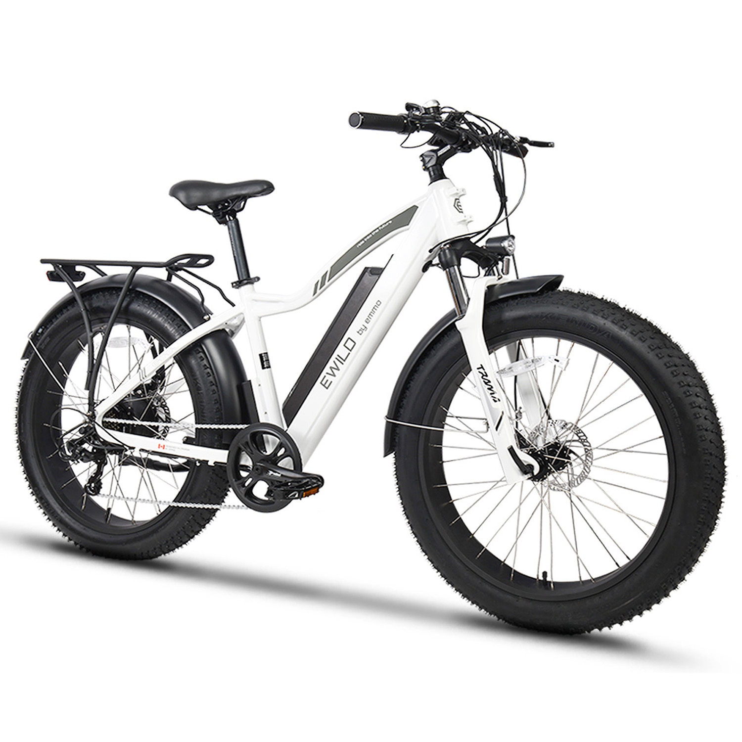 EMMO E-Wild C Electric Bike Scooter-White