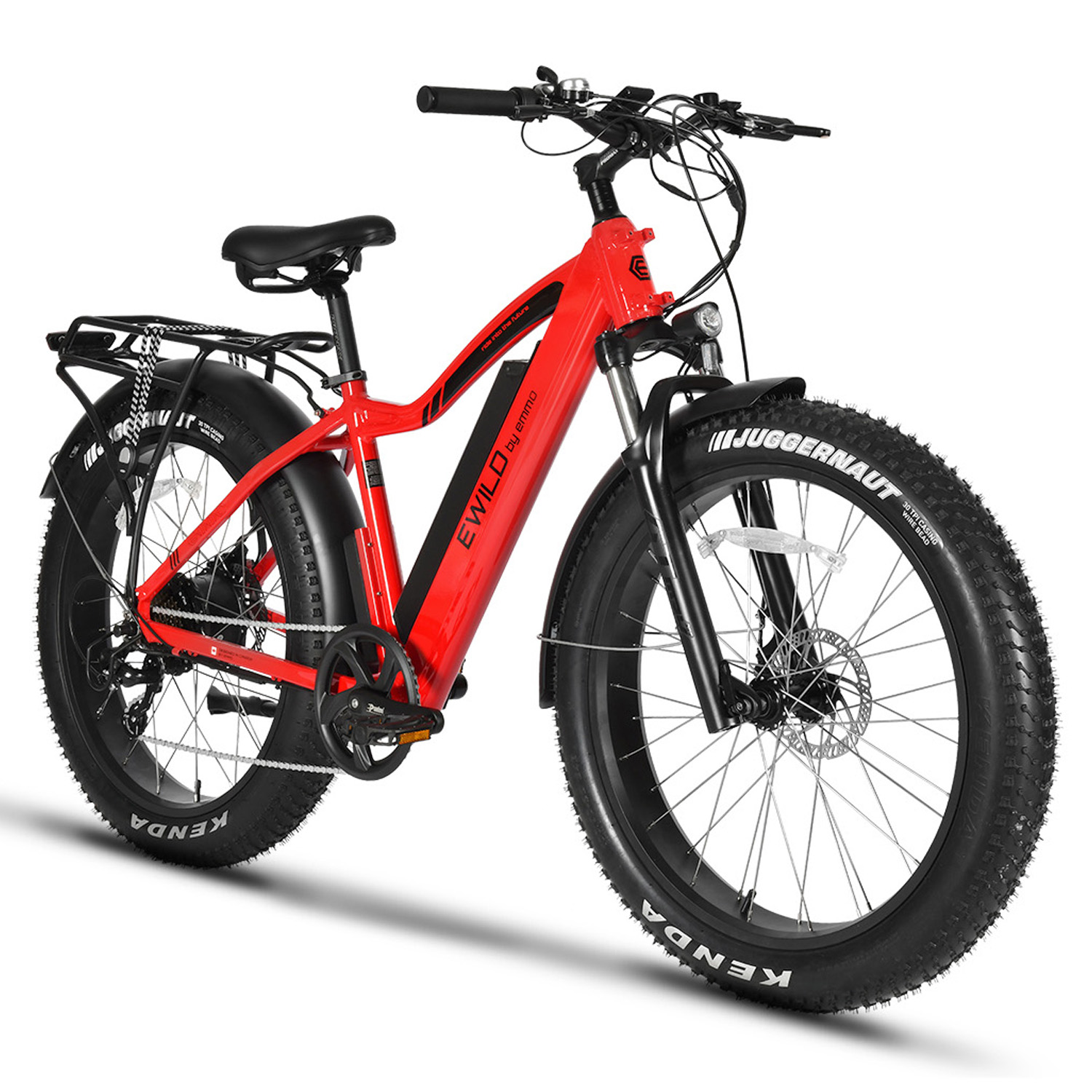 EMMO E-Wild C Electric Bike Scooter-Red