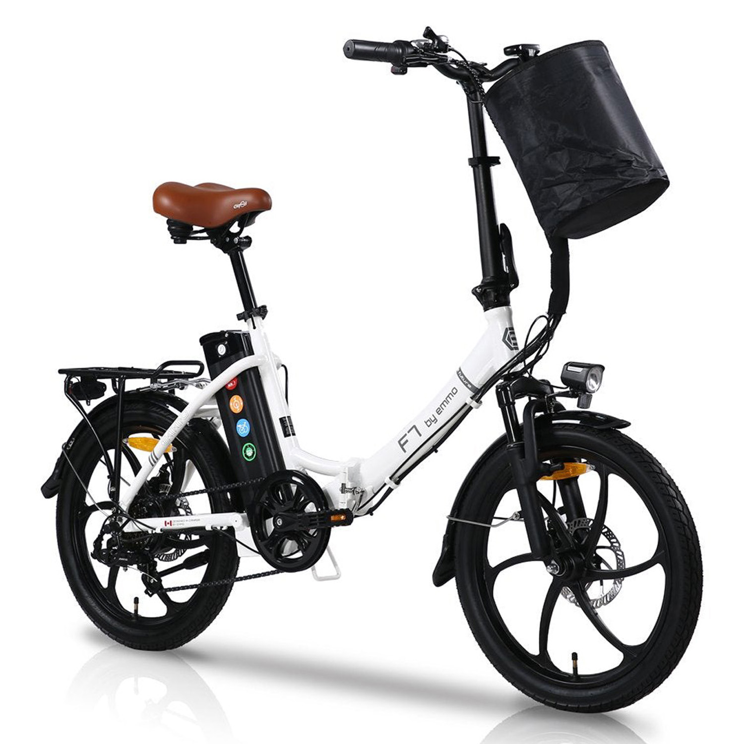 EMMO F7 S3 Electric Bike Scooter-White