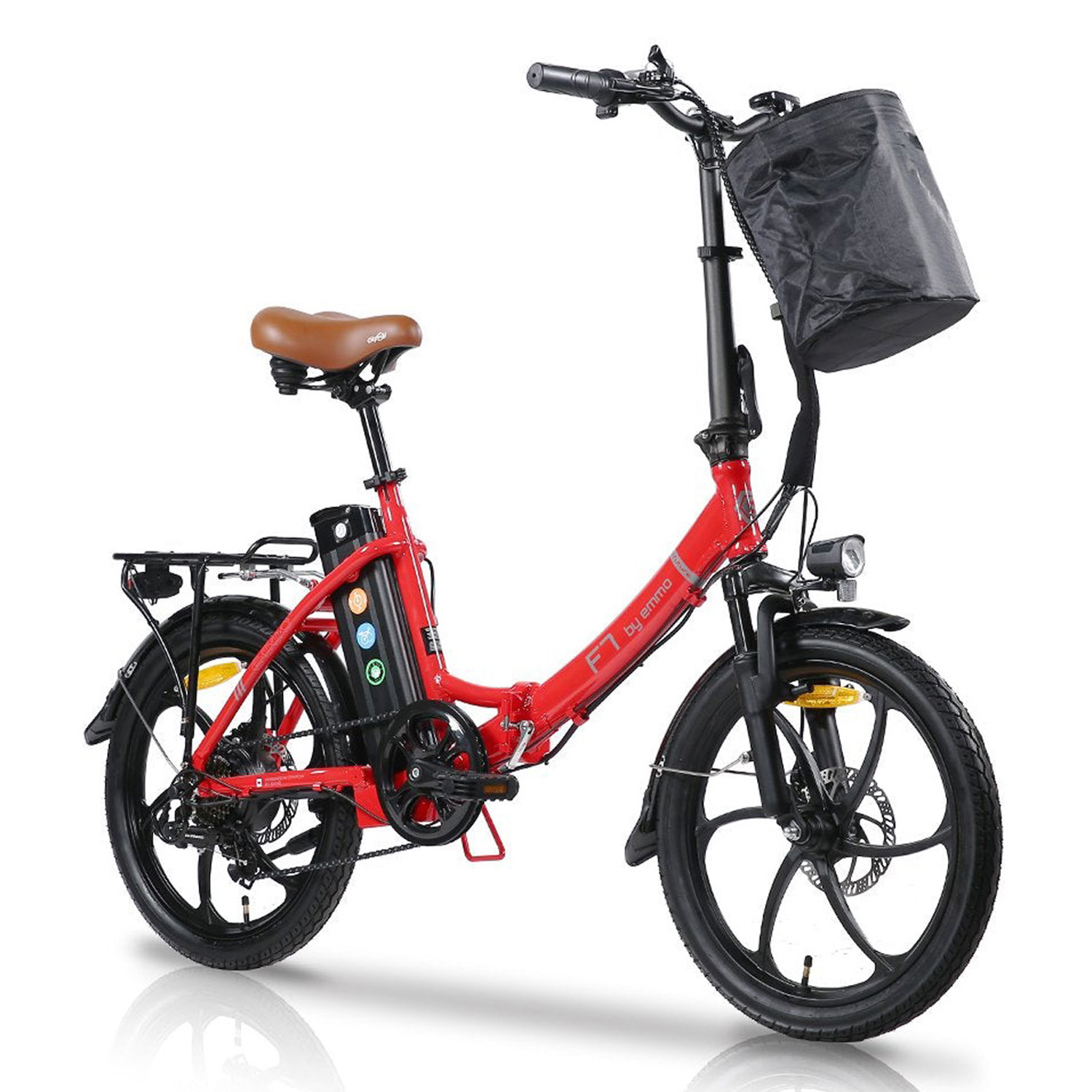 EMMO F7 S3 Electric Bike Scooter-Red