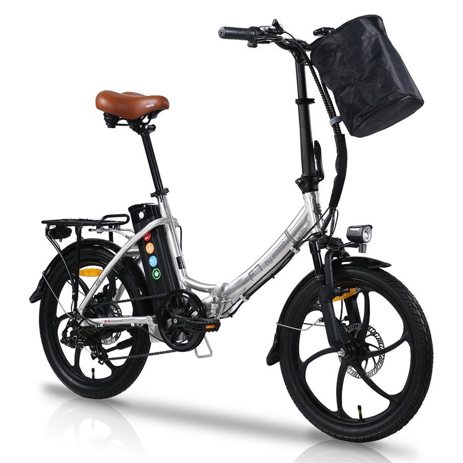 EMMO F7 S3 Electric Bike Scooter-Silver