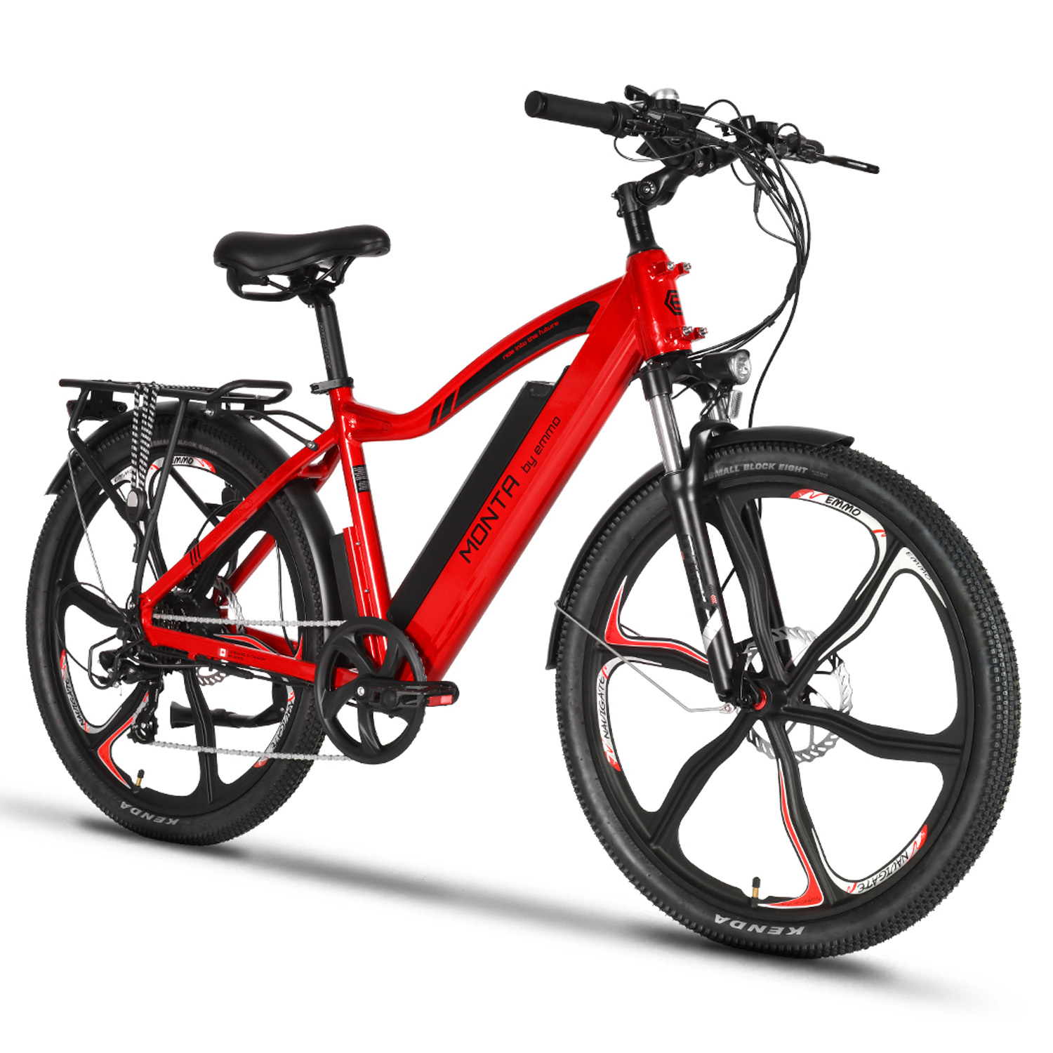 EMMO Monta Pro Electric Bike Scooter-Red