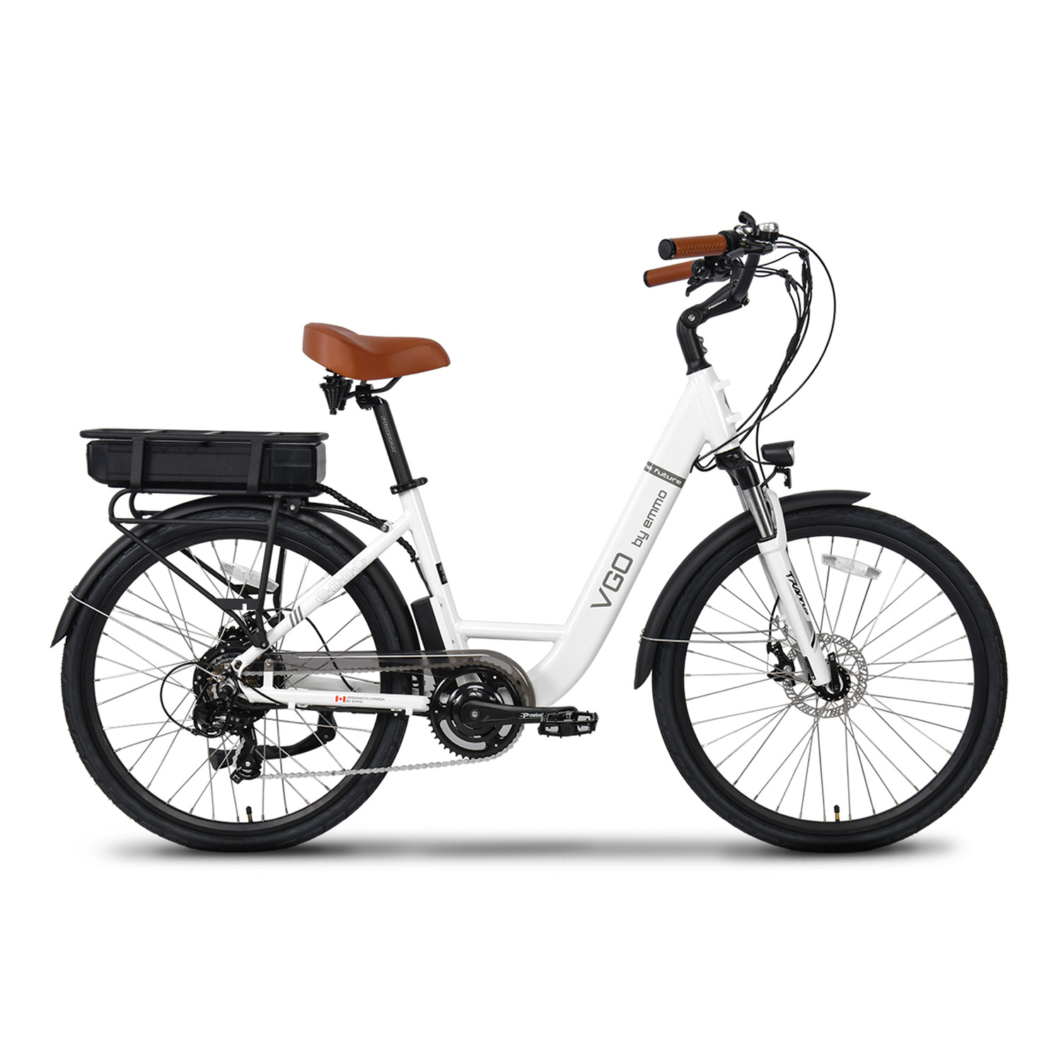 EMMO Vgo C2 Electric Bike Scooter-White