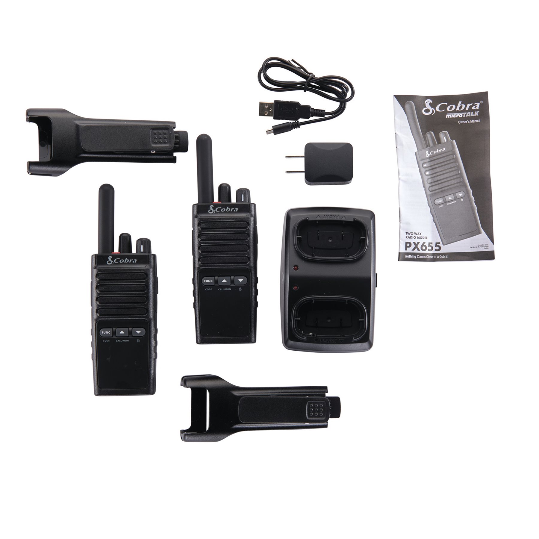 Cobra PX650 Prof FRS Two-Way Radio - 2 Pack