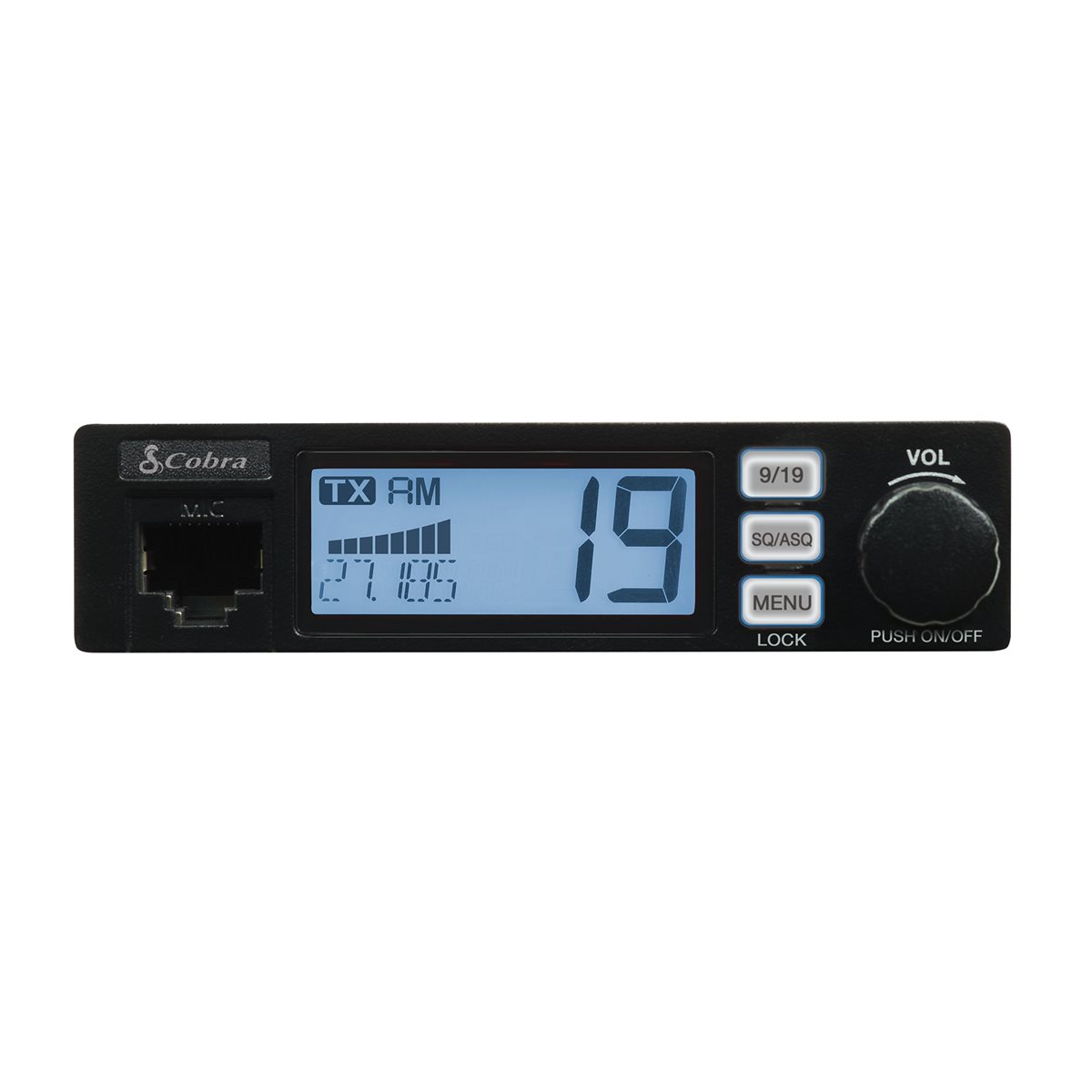 Cobra 19 Mini Recreational CB Radio Black