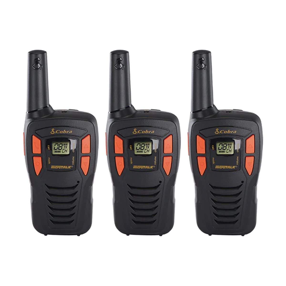 Cobra Two-Way Radio 26km 3-Pack