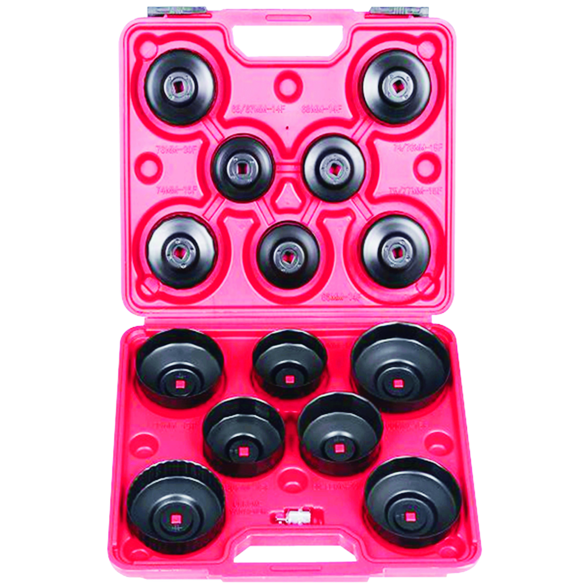 15Pc Cup Type Oil Wrench Set