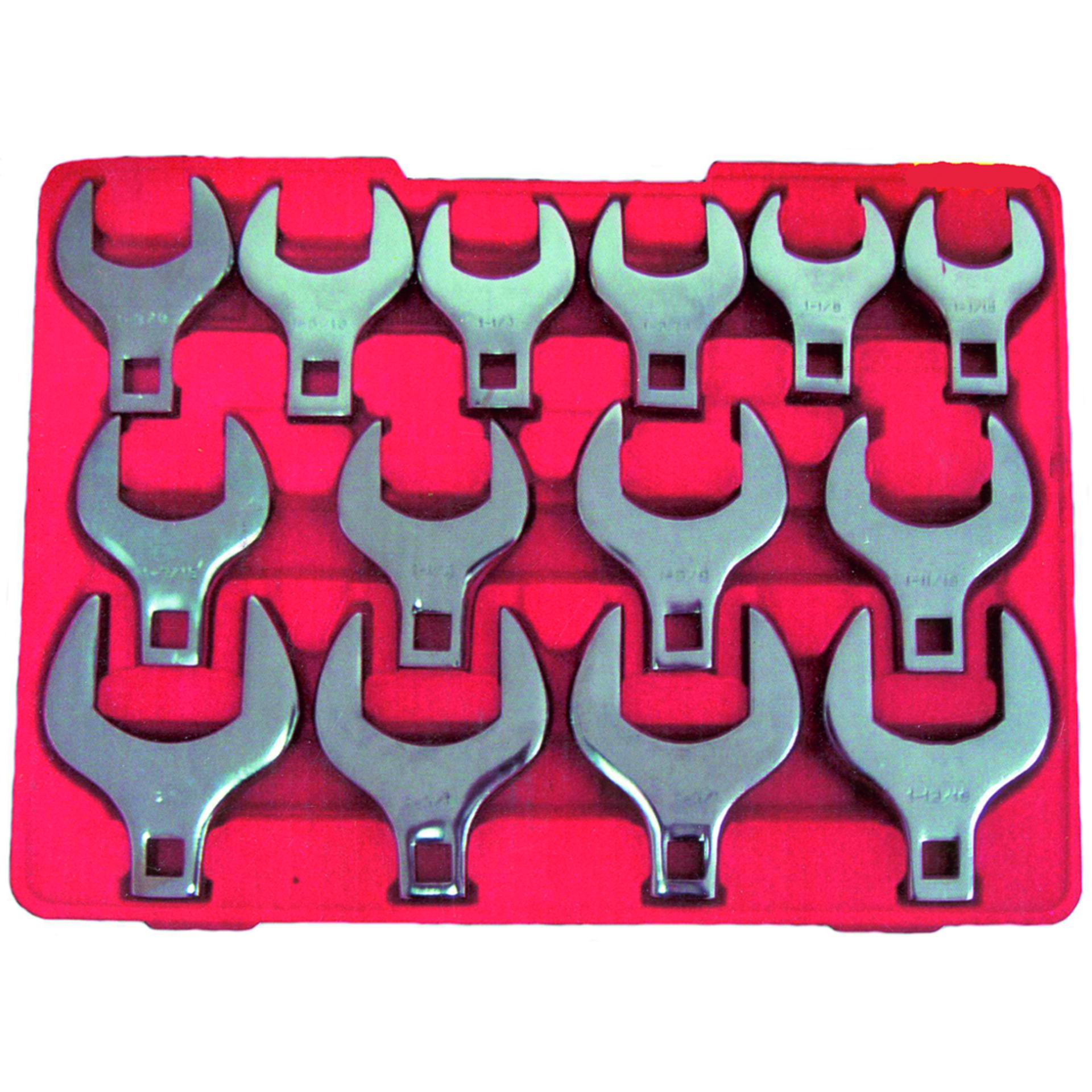 Crowfoot Wrench Set - 14 Pieces