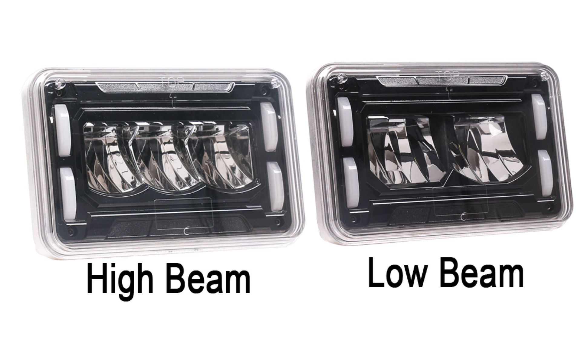 4x6 SAE/DOT Sealed Beam Replacement Headlight - HIGH Beam