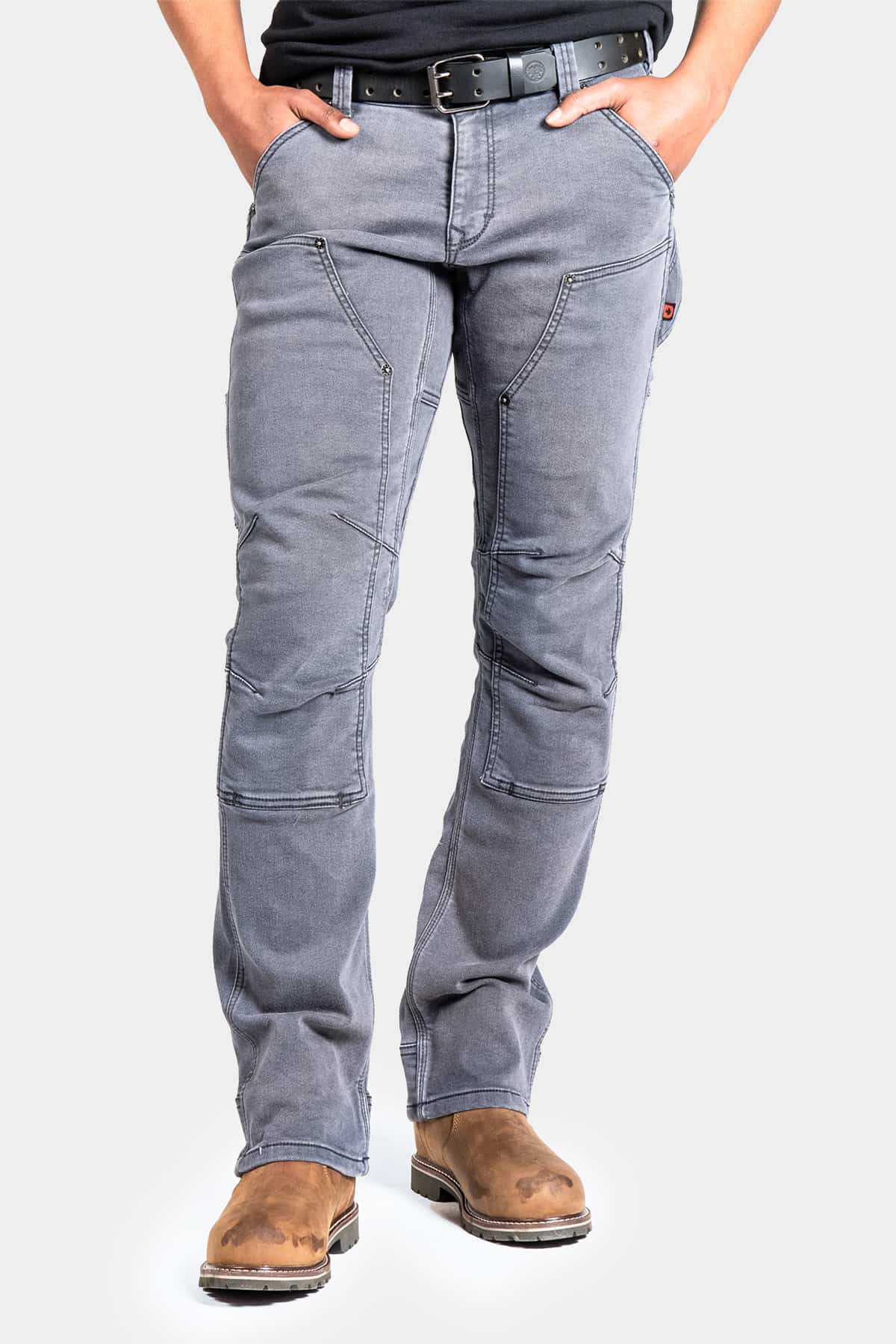 BRITT UTILITY DARK GREY THERMAL DENIM