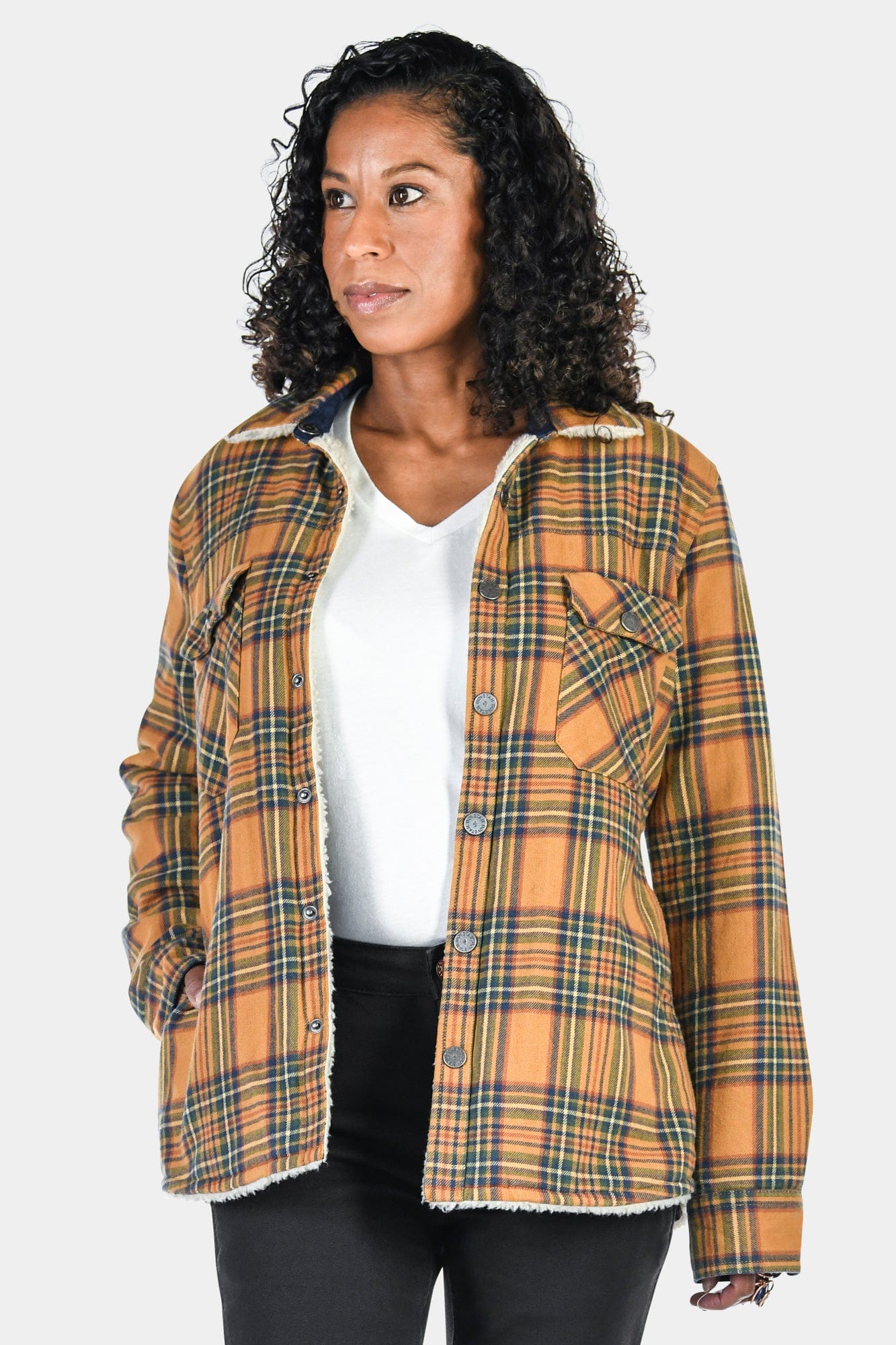 OLD SCHOOL REVERSIBLE WORK JACKET HARVEST PLAID