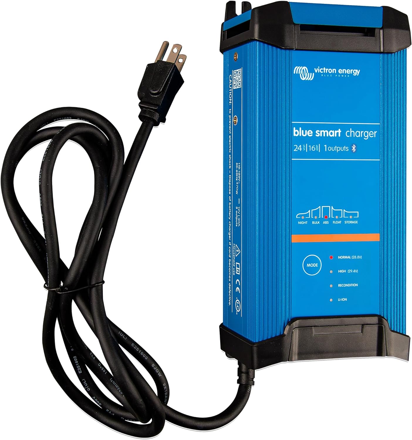 Victron Blue Smart Battery Charger 24V/16A/120VAC