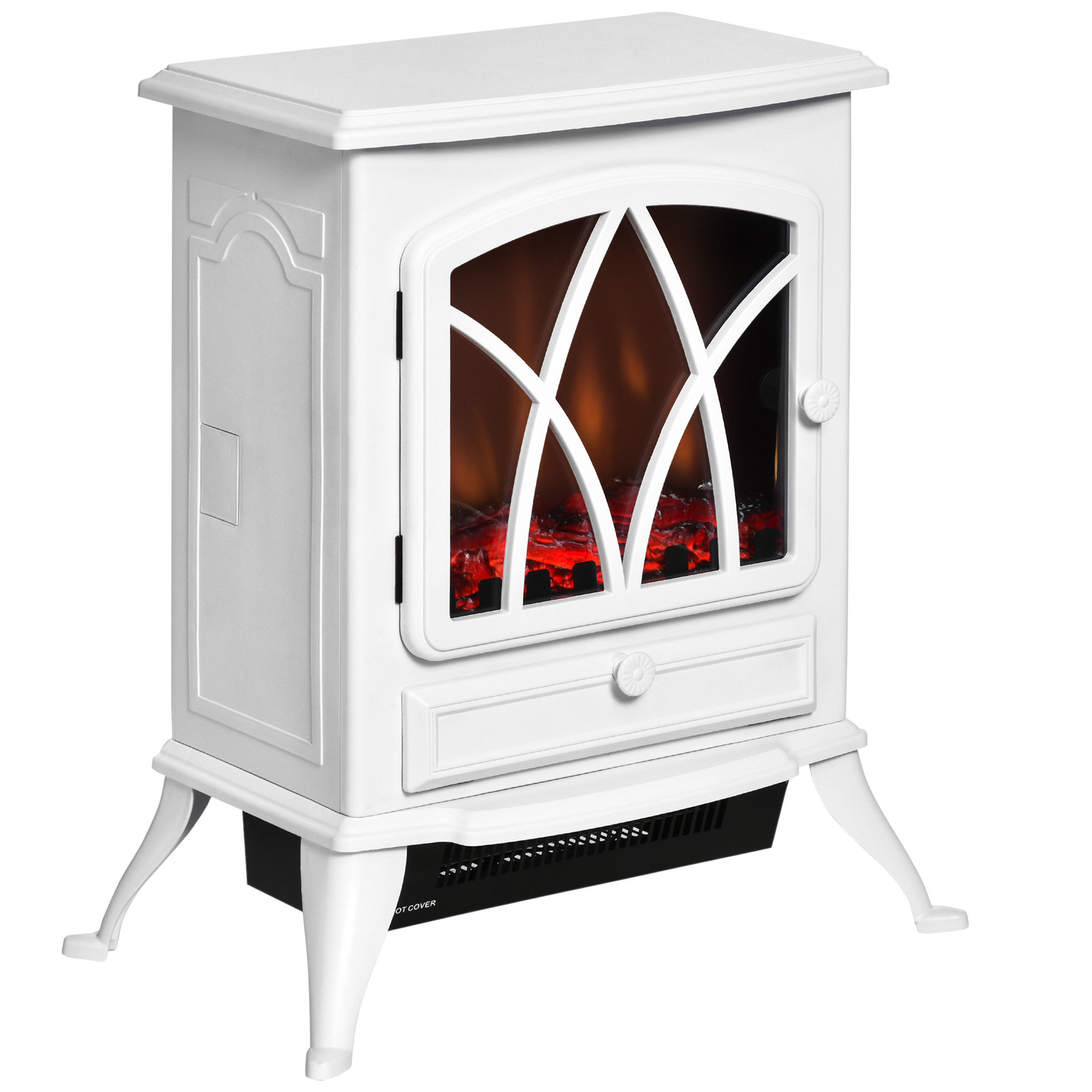 18" Freestanding Electric Fireplace