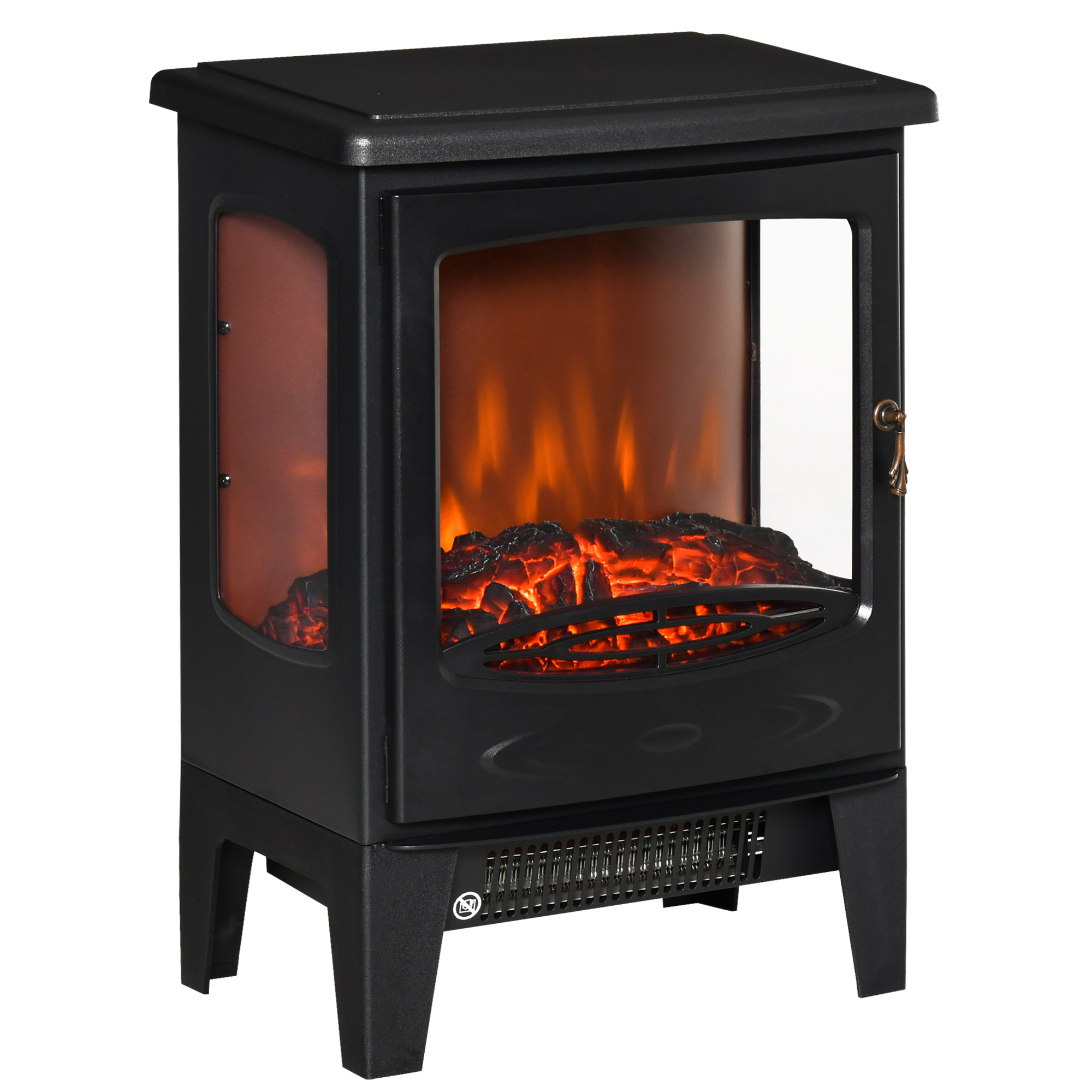 15" Freestanding Electric Fireplace