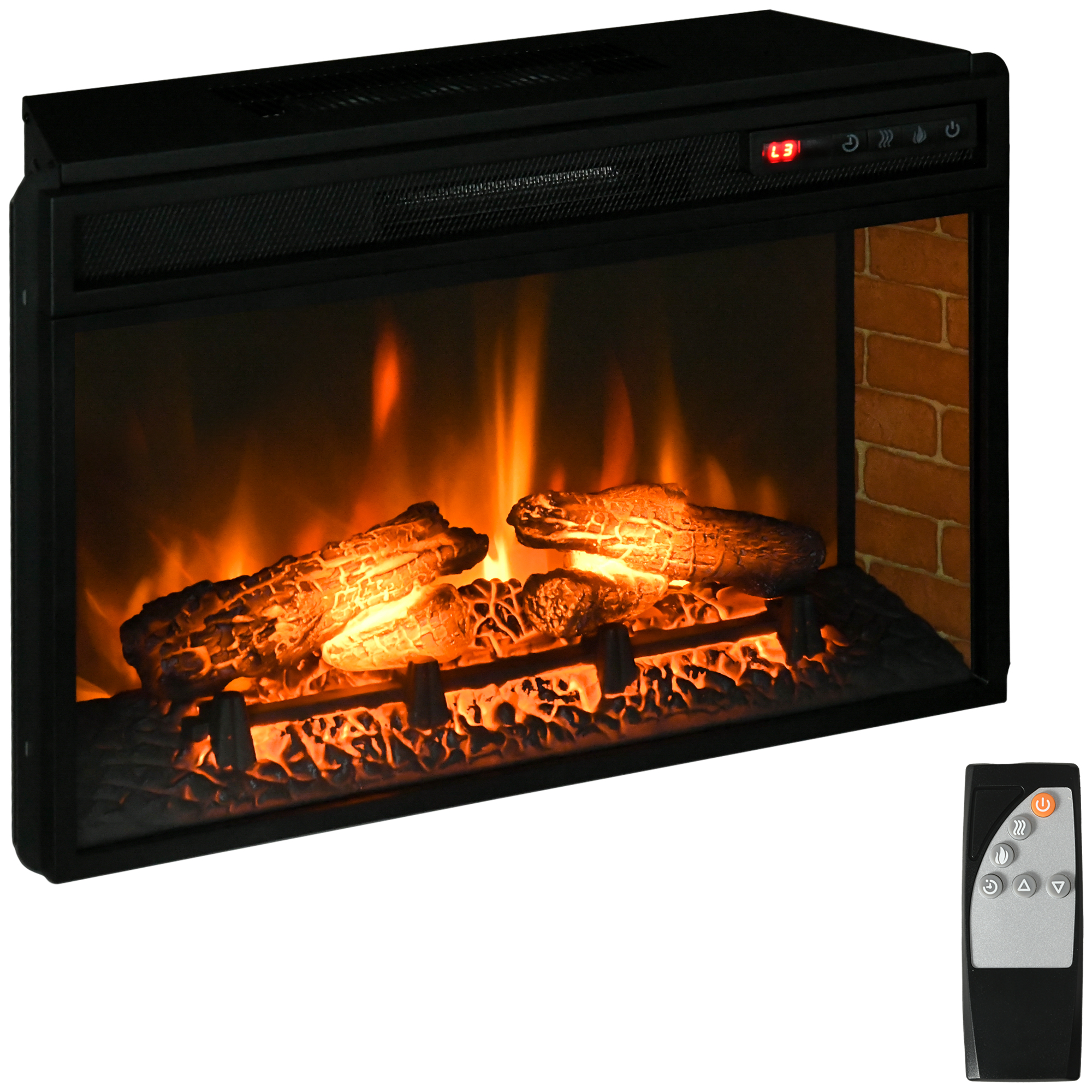 27" Insert Electric Fireplace